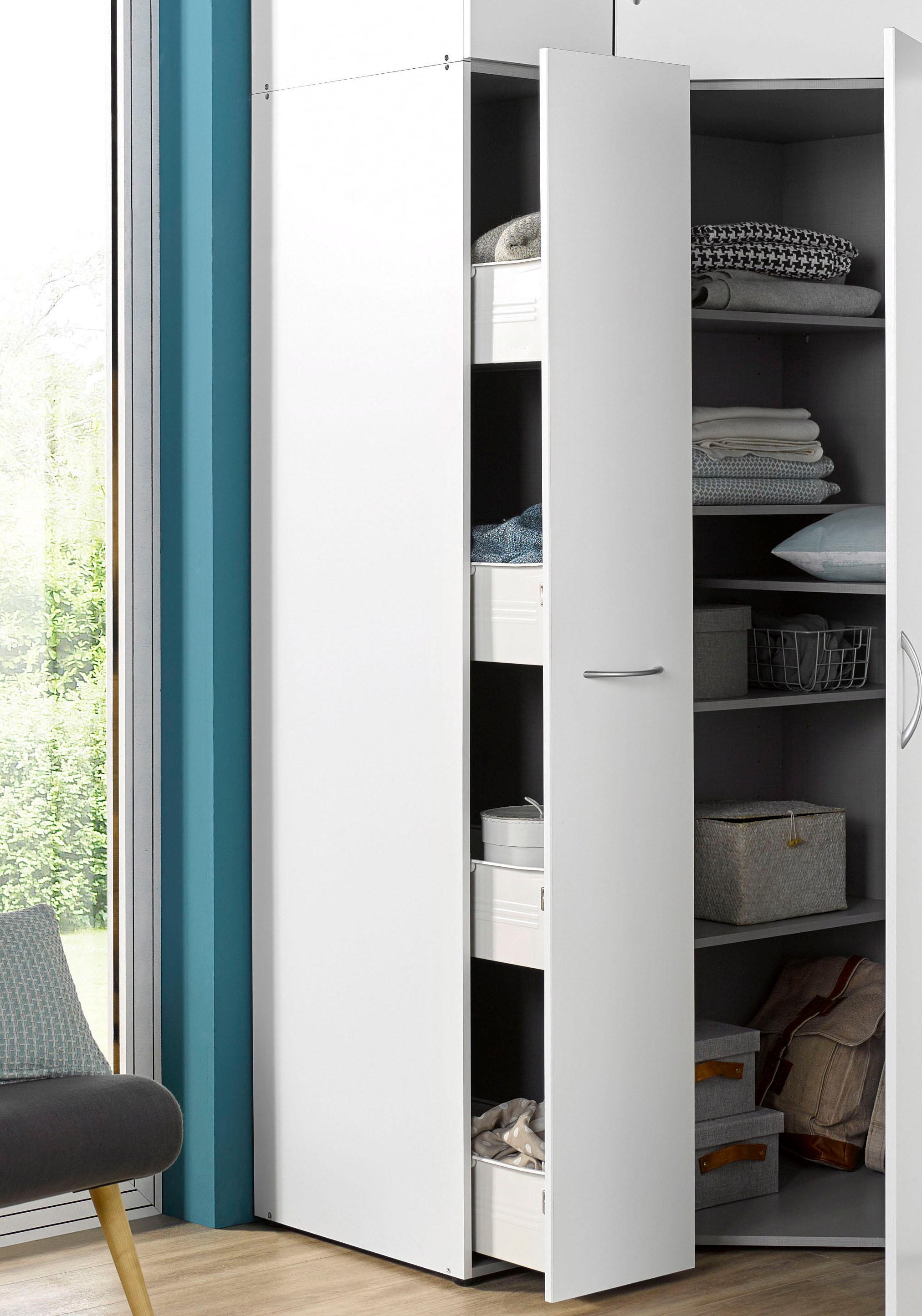 Wimex Apothekerschrank »Multiraumkonzept, 30/54/185cm (B/T/H), Made in Germany«, Schranksystem MRK, geräumiger Hochschrank mit 4 Schubladen
