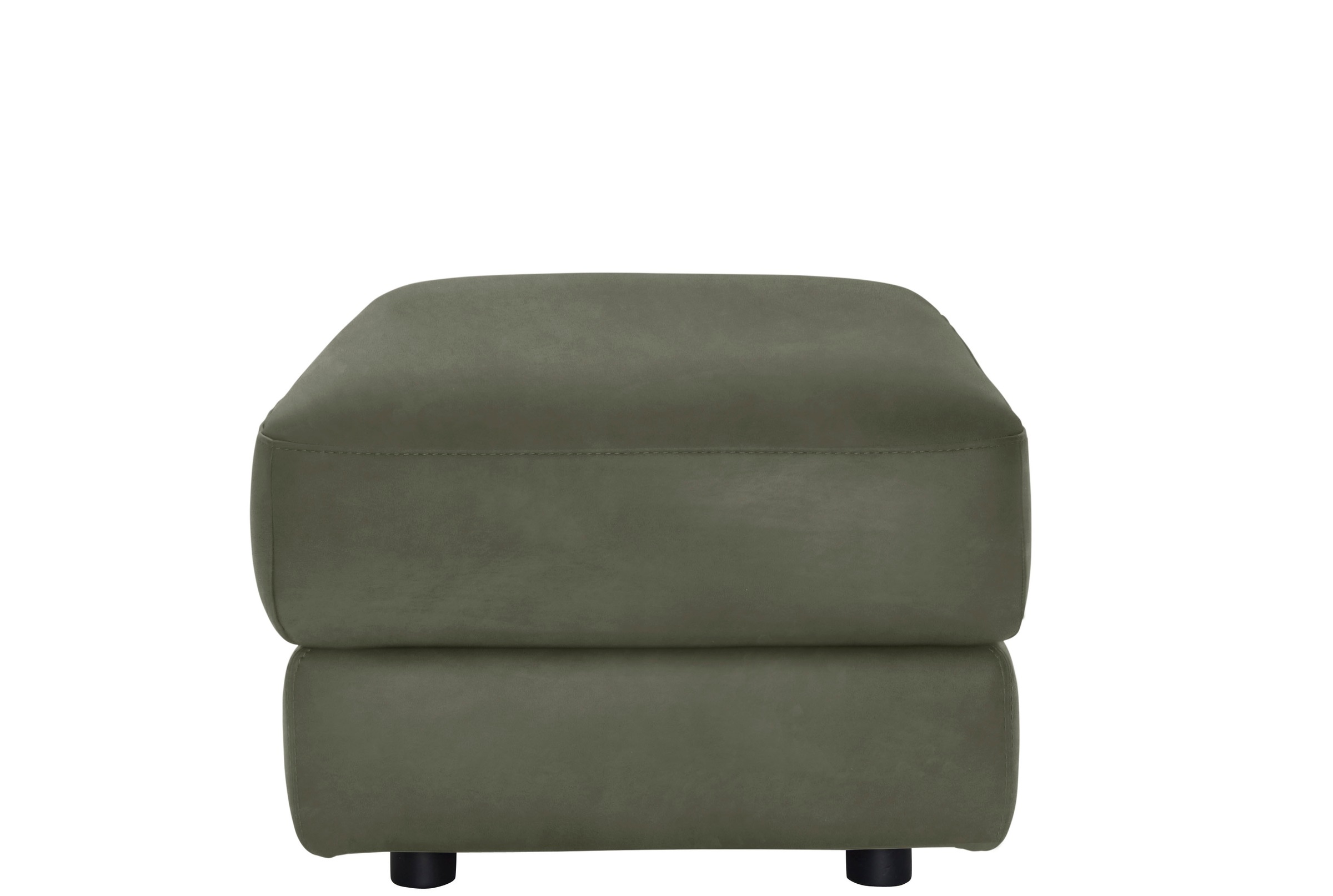 CALIA ITALIA Hocker »Gaia, in edlem Design und mit erstklassigem Sitzkomfort« aus pflegeleichtem Luxus-Microfaser Ginevra Hydro Care