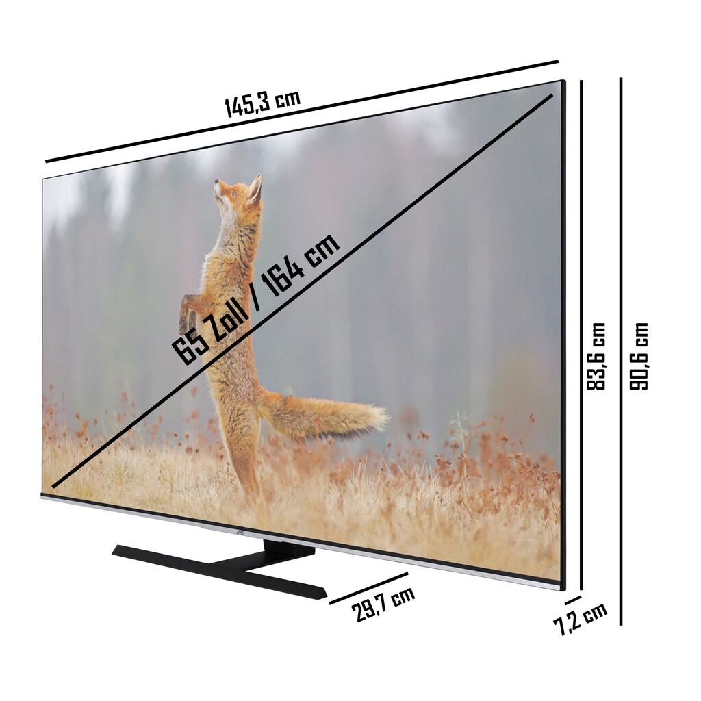 JVC LED-Fernseher »LT-65VU8185«, 164 cm/65 Zoll, 4K Ultra HD, Smart-TV