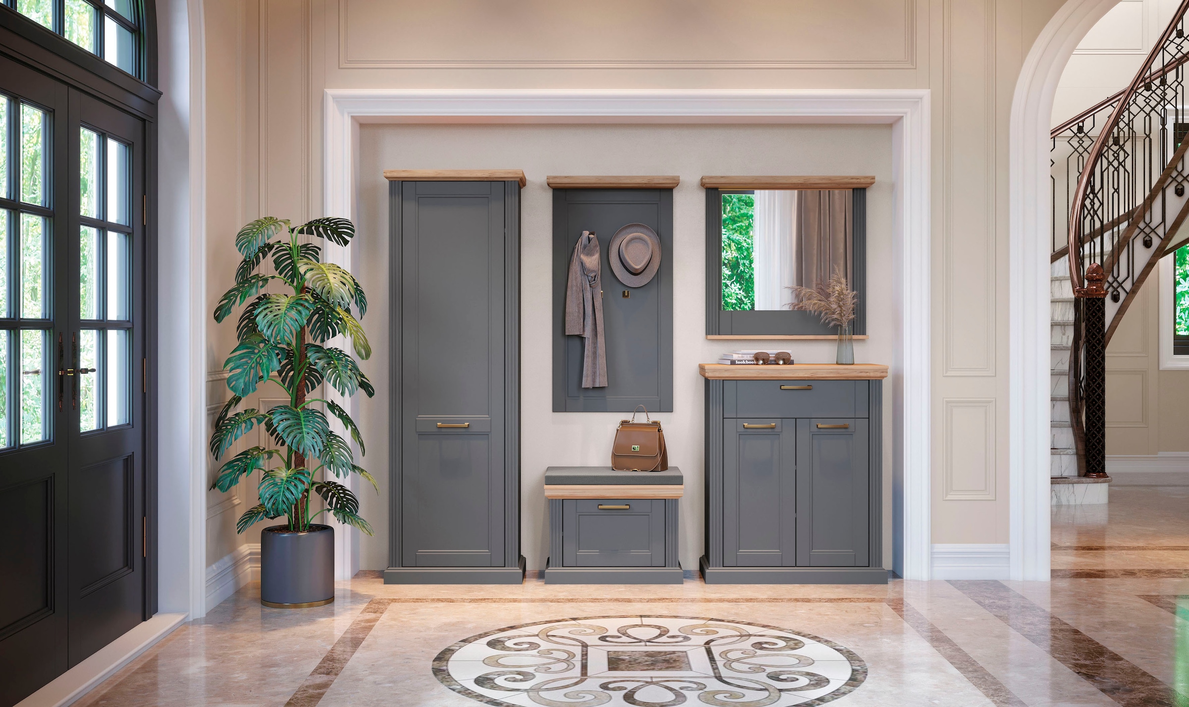 Home affaire Wandspiegel »Tara«, UV lackiertes MDF