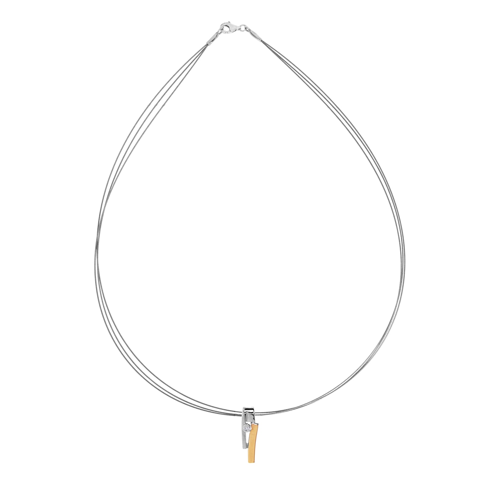OSTSEE-SCHMUCK Kette mit Anhänger »Ostsee-Schmuck Kette mit Anhänger Gleiter-Sunny Exklusiv«, (2 tlg.)