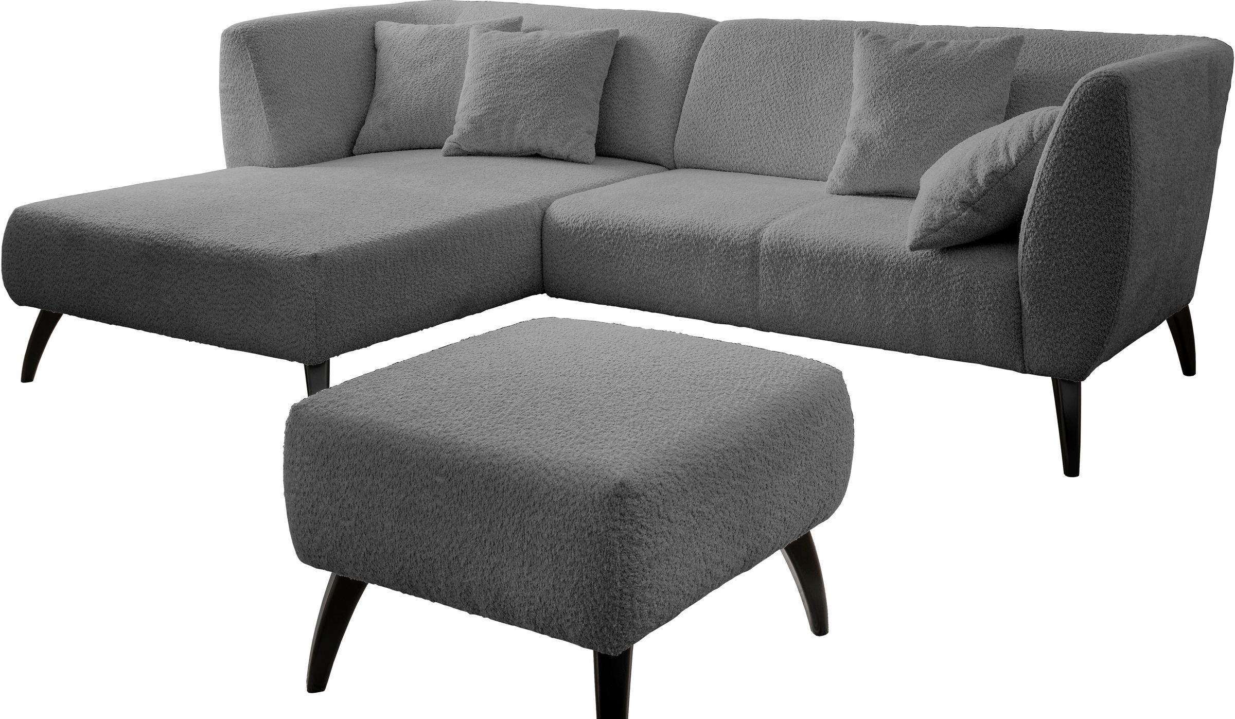 INOSIGN Ecksofa »Colori Polstermöbel mit zeitlos eleganter Rückenführung. L günstig online kaufen