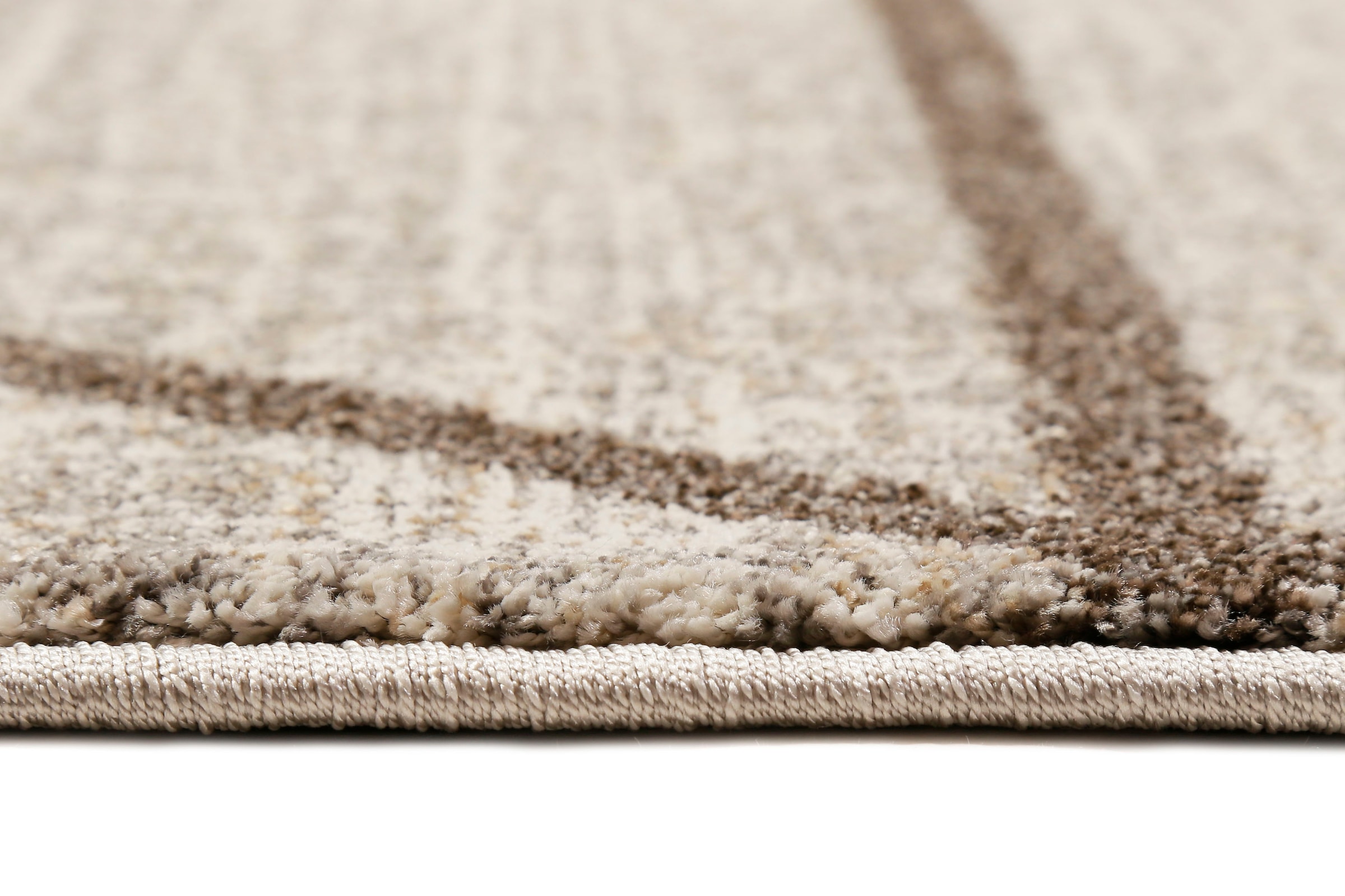 Wecon home Teppich »Bossa Lounge« rechteckig 10 mm Höhe 3D-Design, Kurzflor, Wohnzimmer