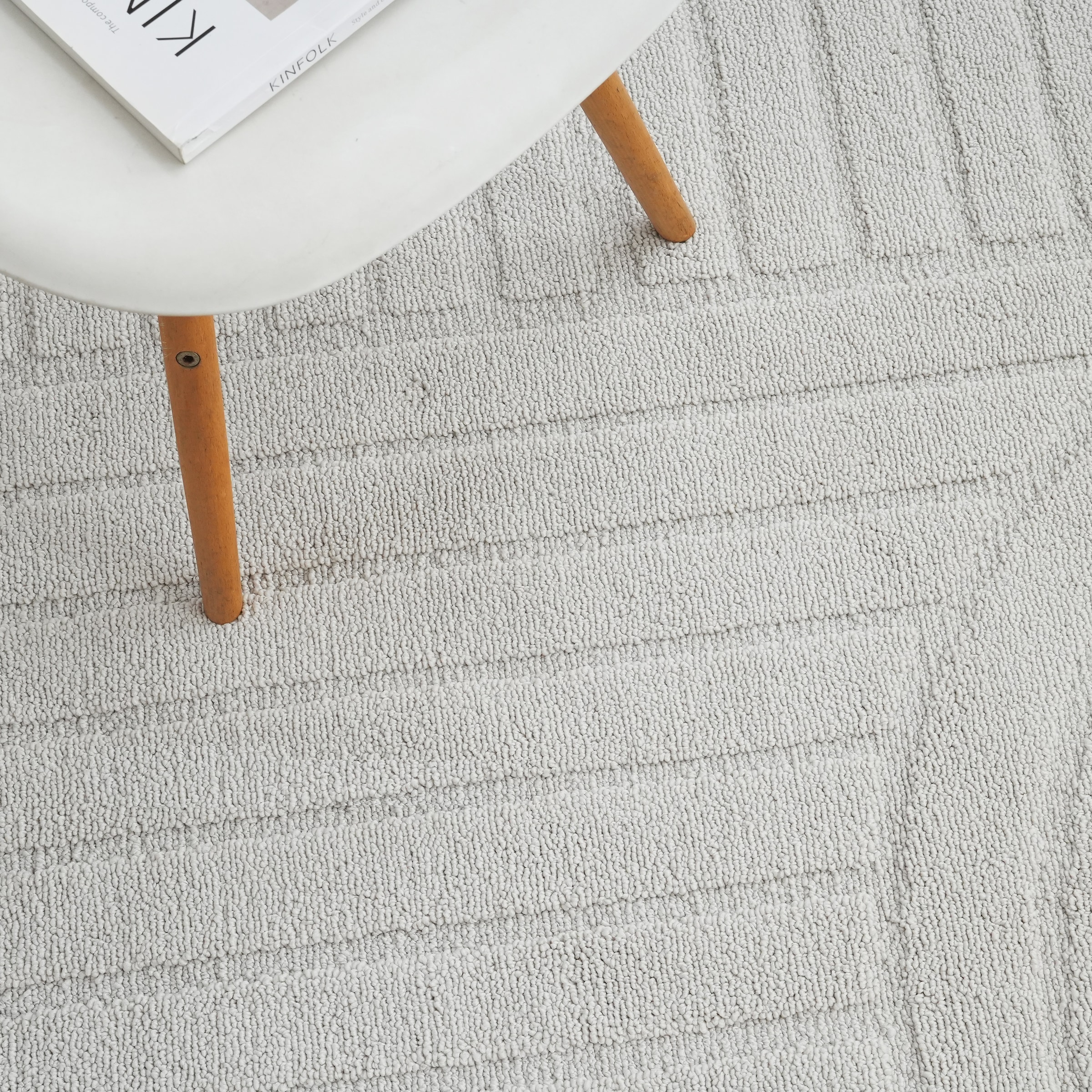 OTTO home Teppich »Neele, Boho-Design, Hoch-Tief, waschbar« rechteckig 12 mm Höhe 3D Optik, Skandinavisch, Designteppich, Wohnzimmer, Schlafzimmer