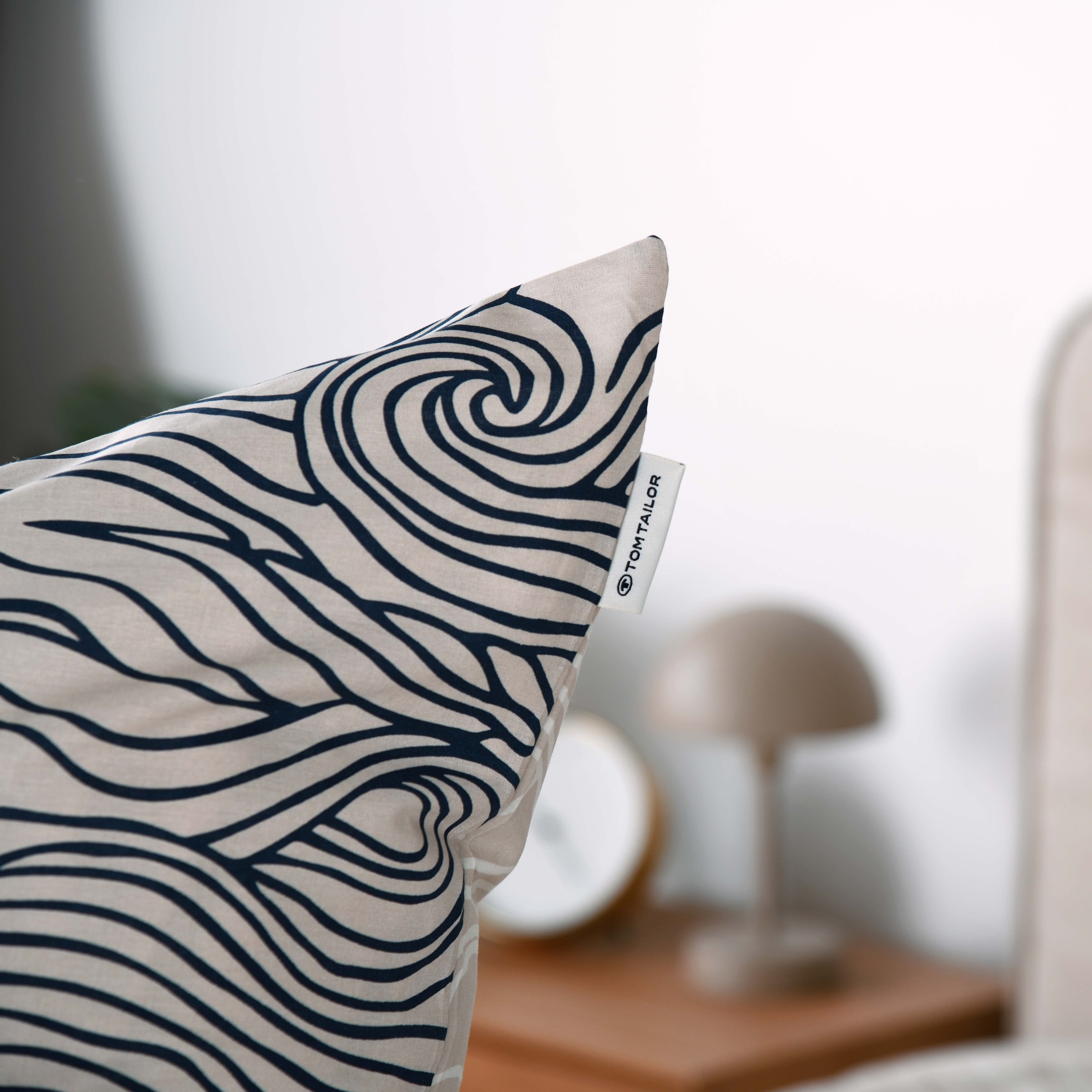 TOM TAILOR HOME Kissenbezüge »WAVES« new bedroom, gewebtes Label