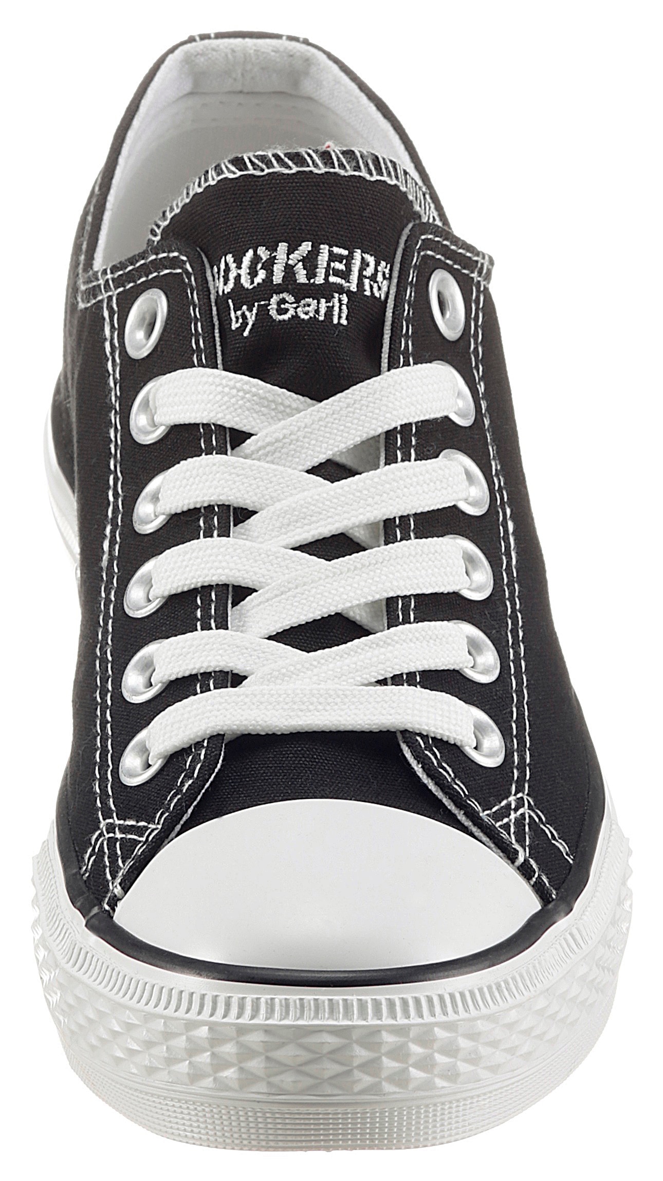 Dockers by Gerli Sneaker, mit dezenter Logo-Stickerei, Freizeitschuh, Halbschuh, Schnürschuh