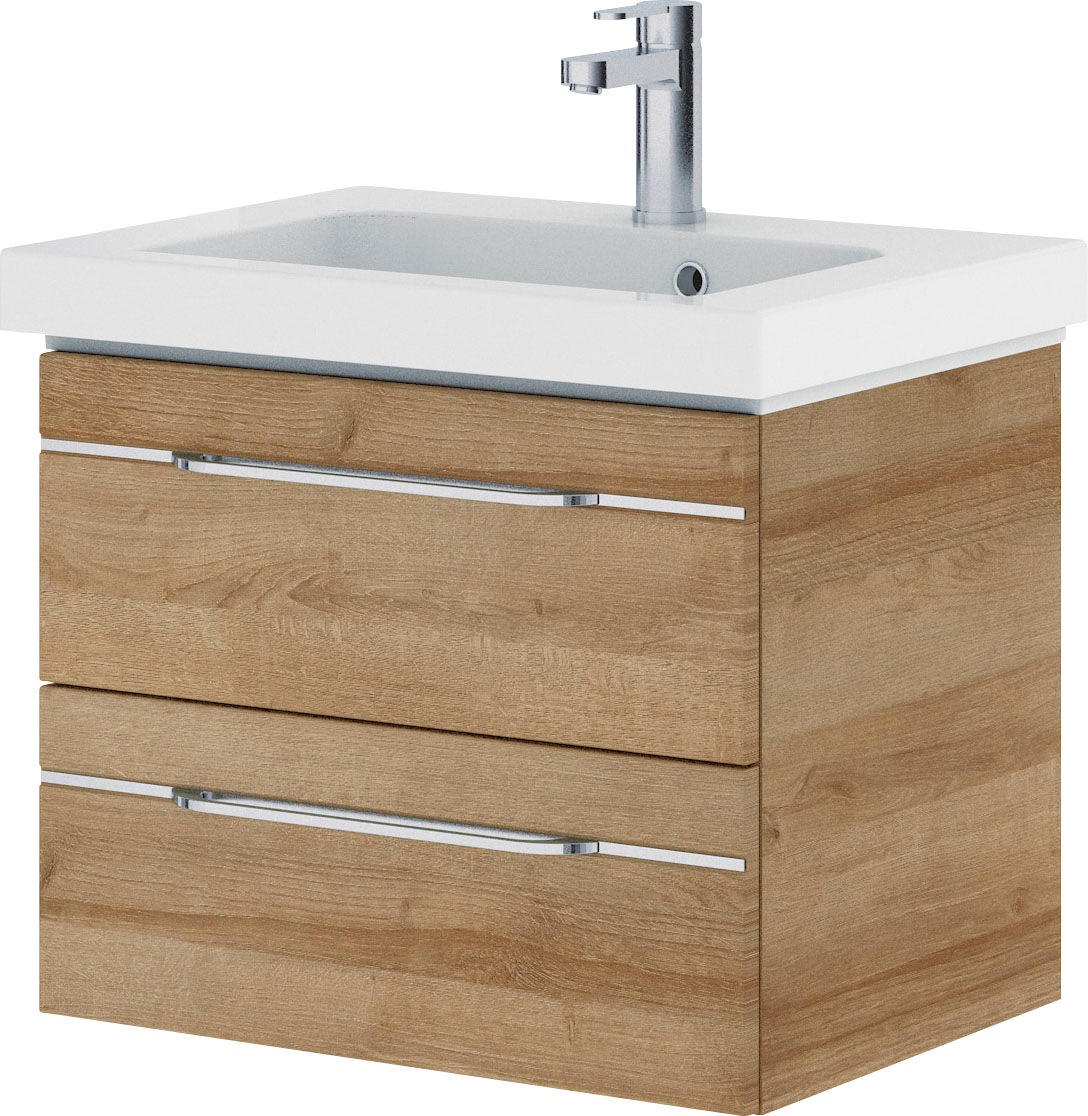 Saphir Badmöbel-Set »Balto Sprint, Waschplatz mit Mineralmarmor-Waschtisch, günstig online kaufen