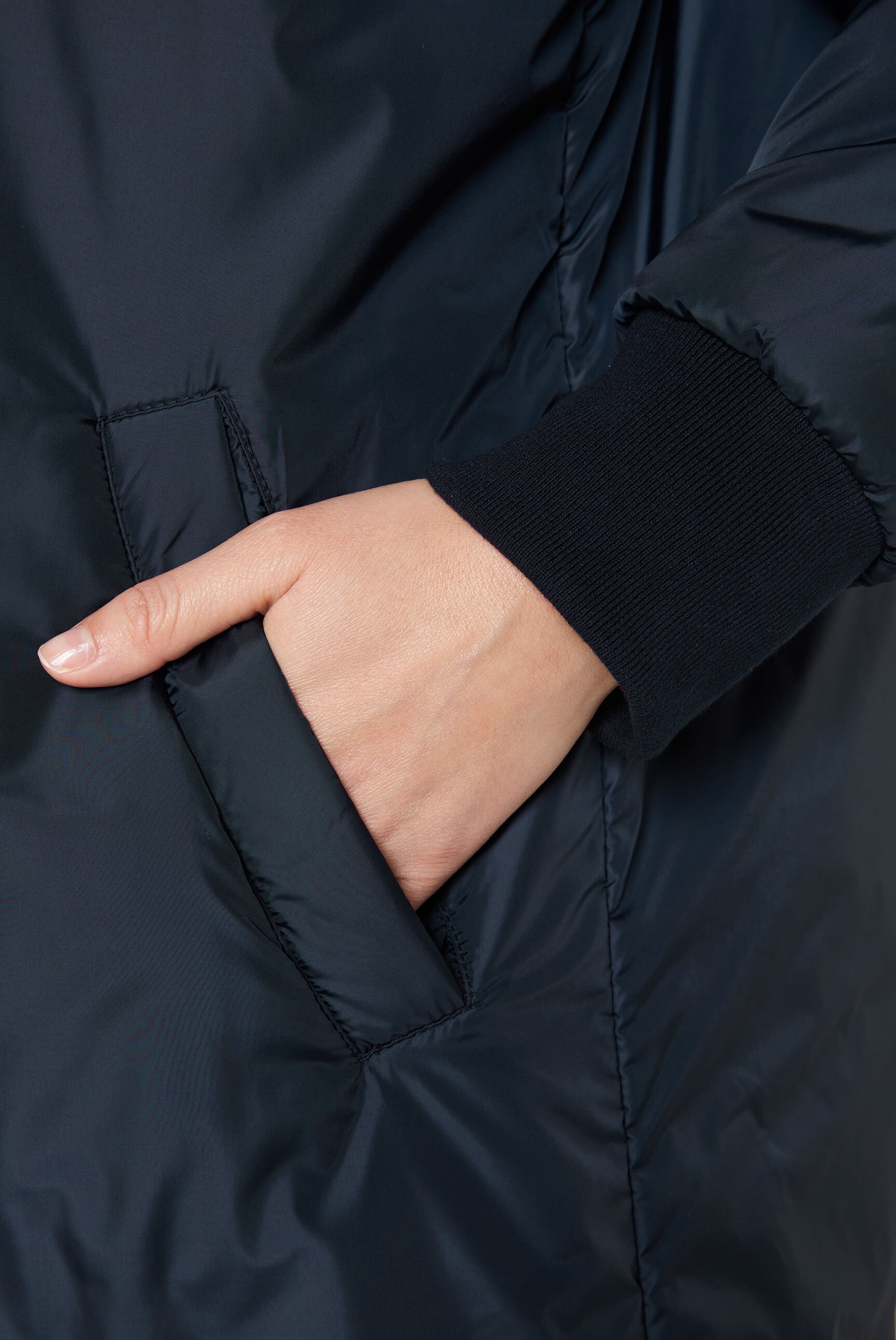 SENSES.THE LABLE Langjacke, ohne Kapuze, mit Two-Way-Zipper