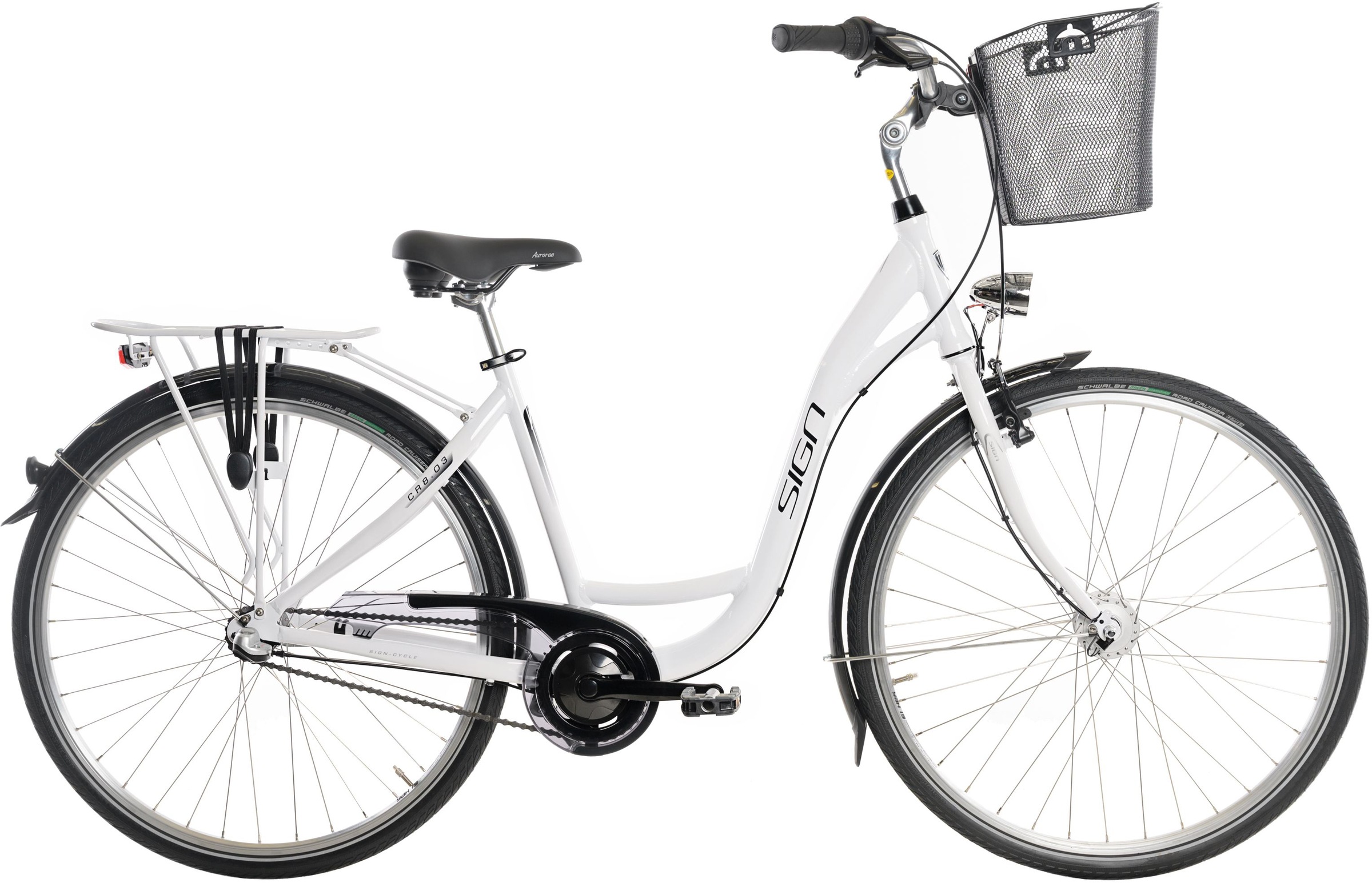 Bild von SIGN Cityrad, 3 Gang, Shimano, NEXUS SG-3C41 Schaltwerk, für Damen und Herren