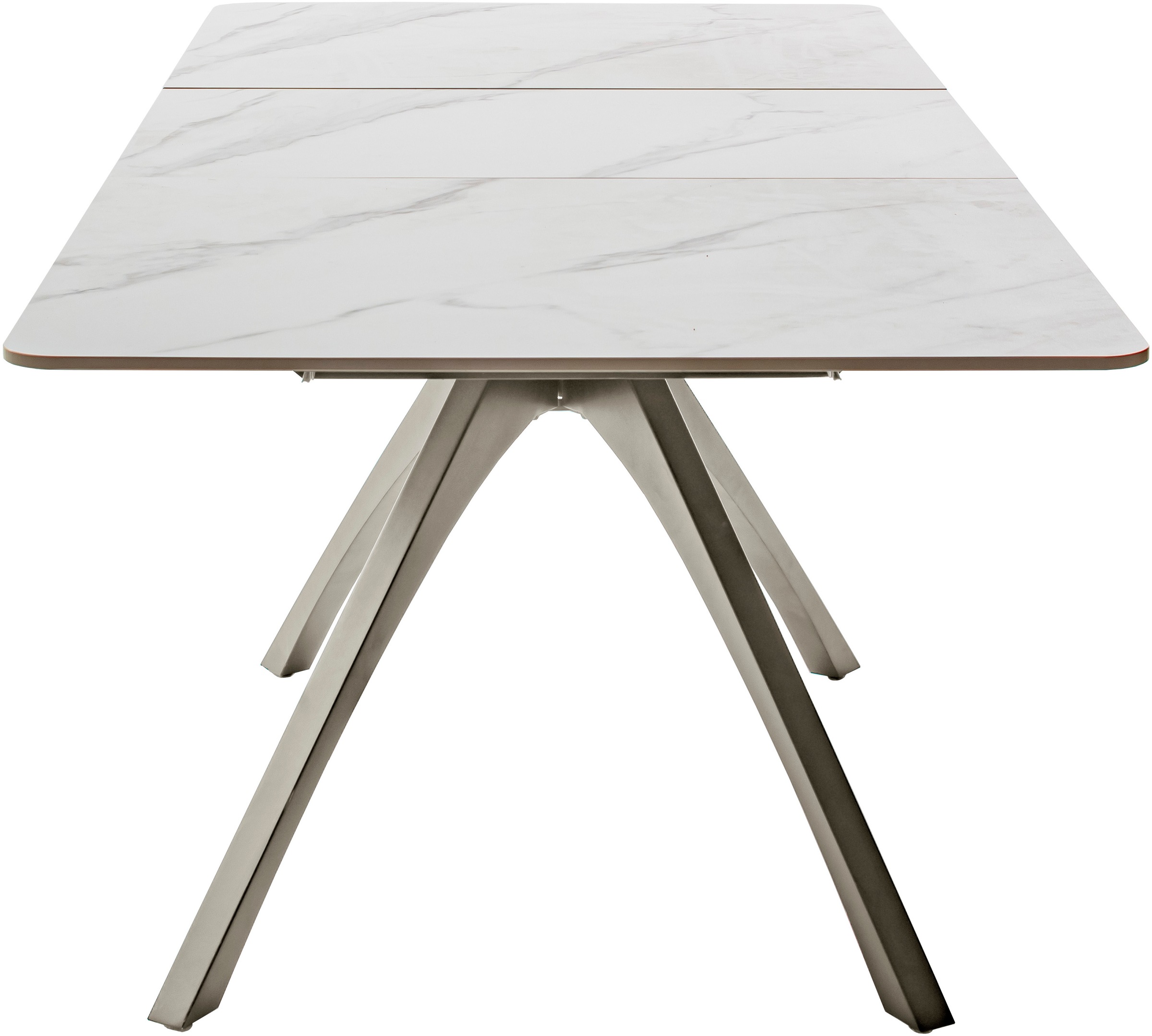 MCA furniture Esstisch »CERRITO Auszugtisch 160-220 cm - marmoriert«, (1 St.), Keramik,Metall,Synchronauszug,ausziehbar,8-10 Personen