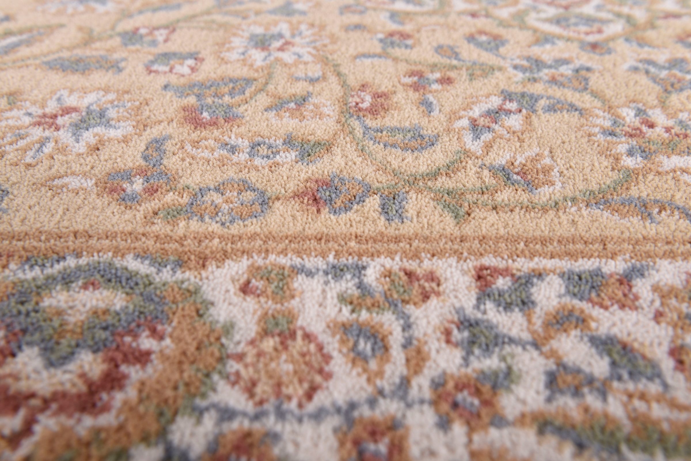 THEKO Wollteppich »Dolna - 859«, rechteckig, 10 mm Höhe, Kurzflor, reine Wolle, Orient-Optik