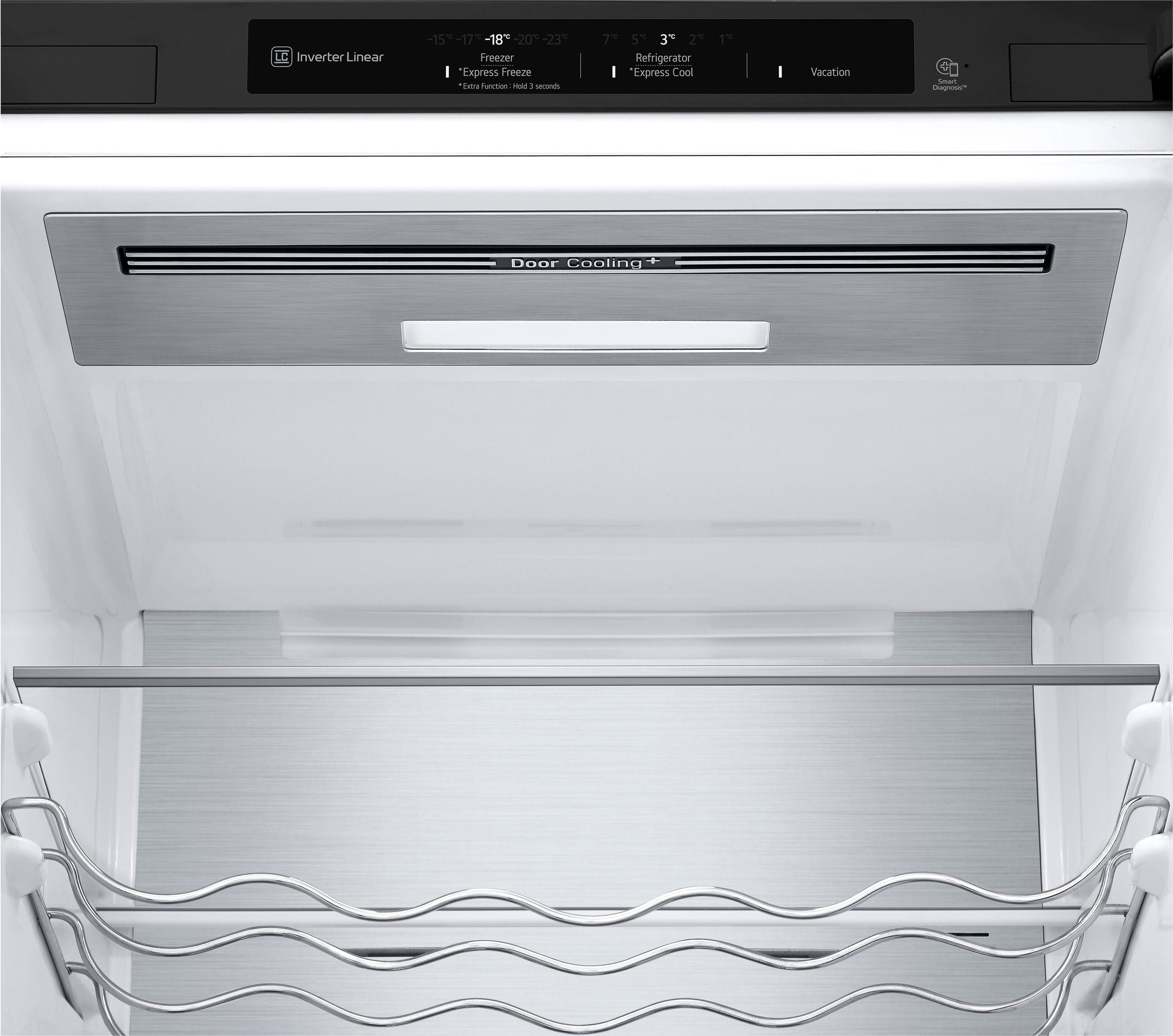 LG Kühl-/Gefrierkombination »GBB92MCB1P«, nur 99kWh Jahresverbrauch