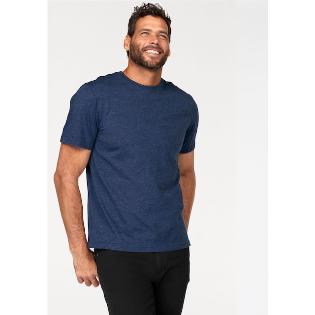 Man\'s World T-Shirt, (Packung, 2 tlg., 2er-Pack), aus Baumwollmischung  günstig kaufen