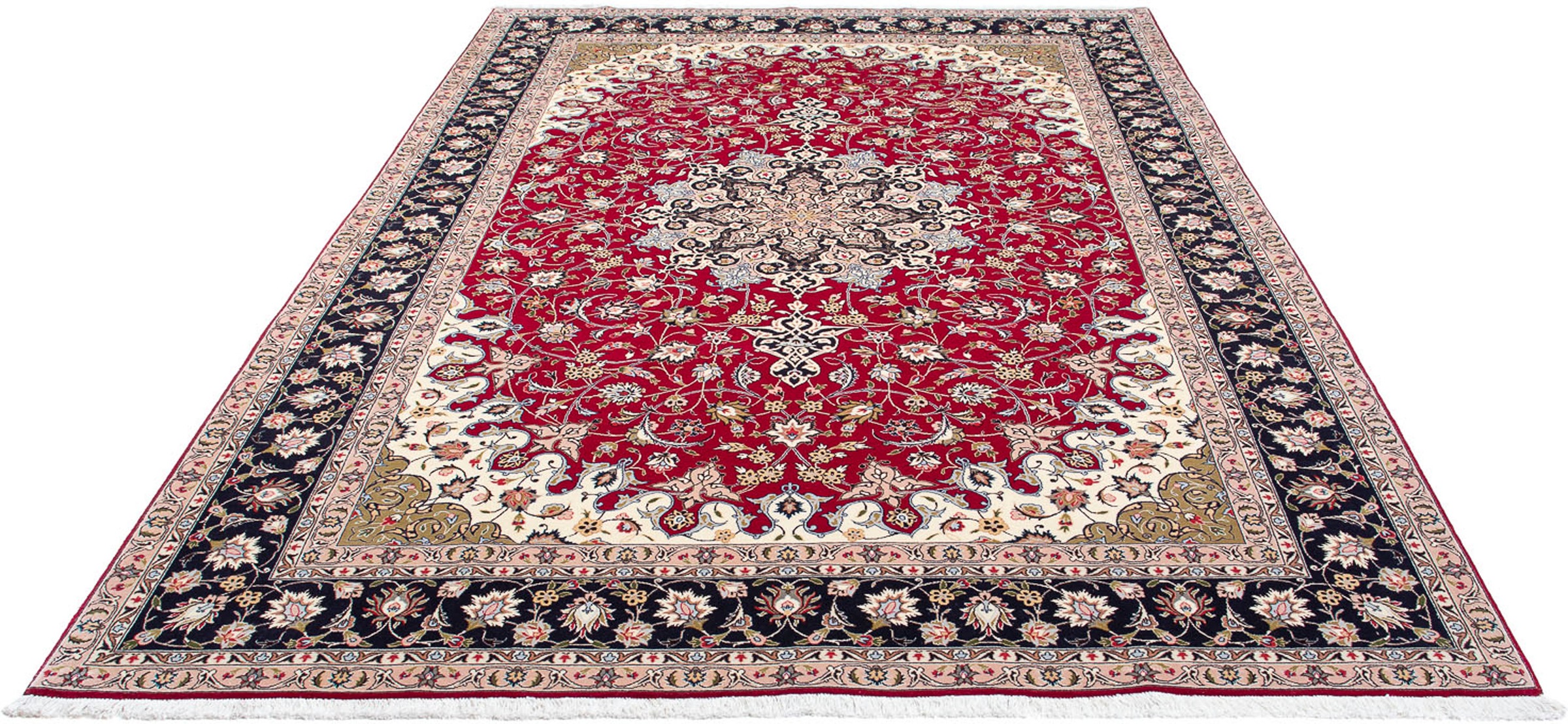 morgenland Orientteppich »Perser - Täbriz - Royal - 316 x 204 cm - rot«, re günstig online kaufen