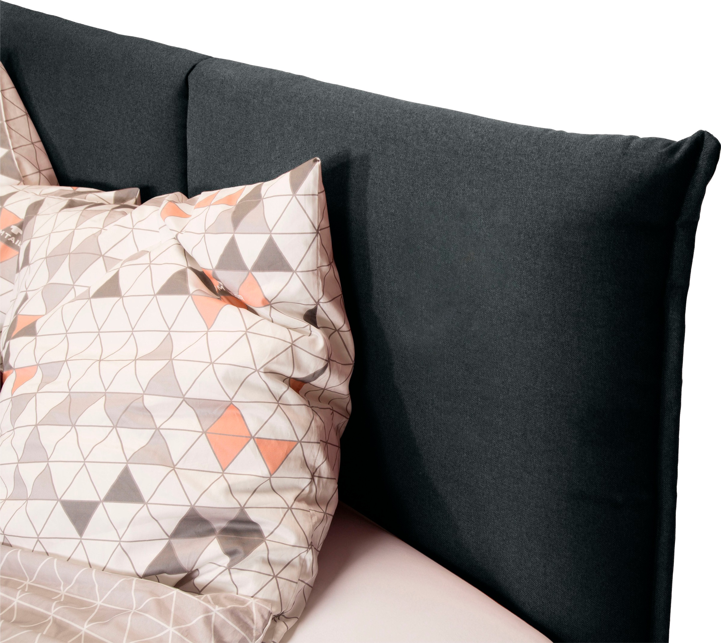 6. Bild von TOM TAILOR Boxspringbett »SOHO PILLOW BOX«, in Schwebeoptik, Kopfteil in Kissenform, Höhe 120 cm