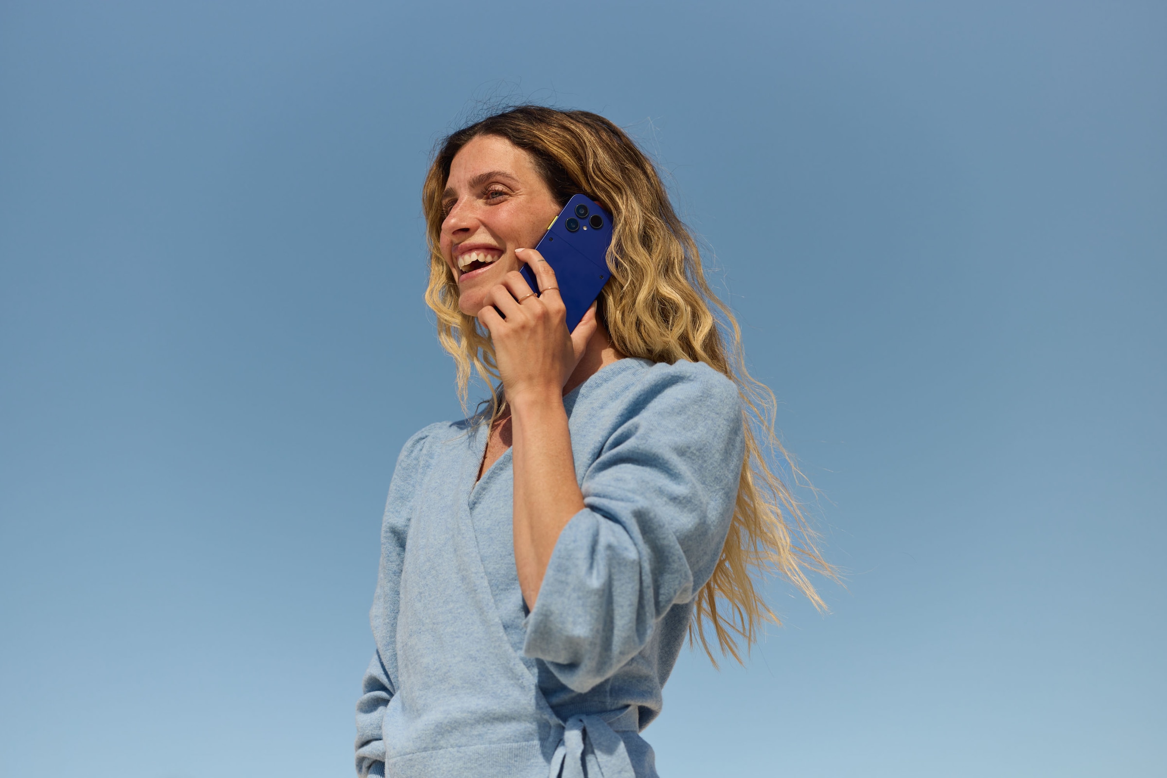 Fairphone Smartphone »Das Fairphone Gen. 6+ 12GB/256GB« cobalt blue