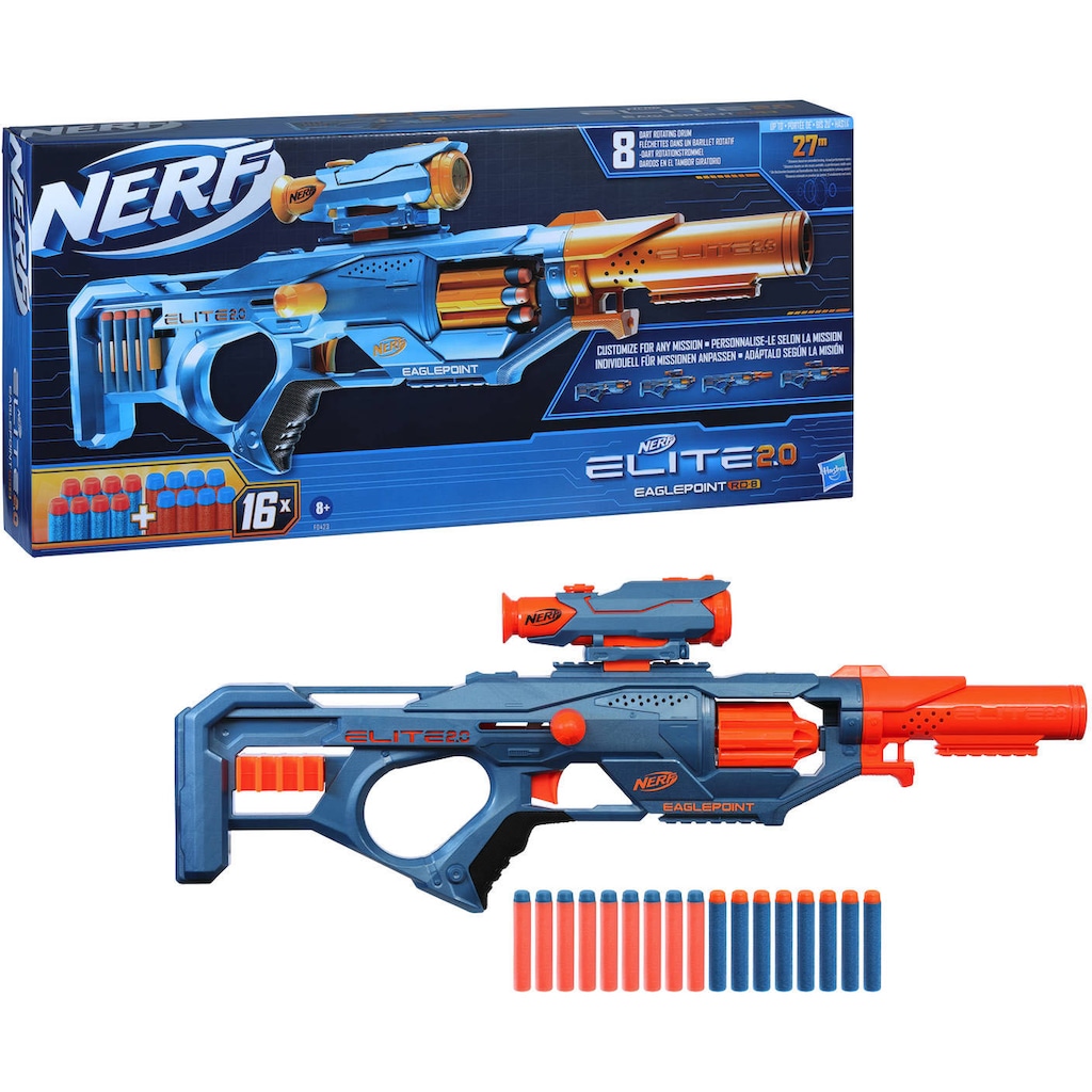 Hasbro Blaster »Nerf Elite 2.0 Eaglepoint RD-8«