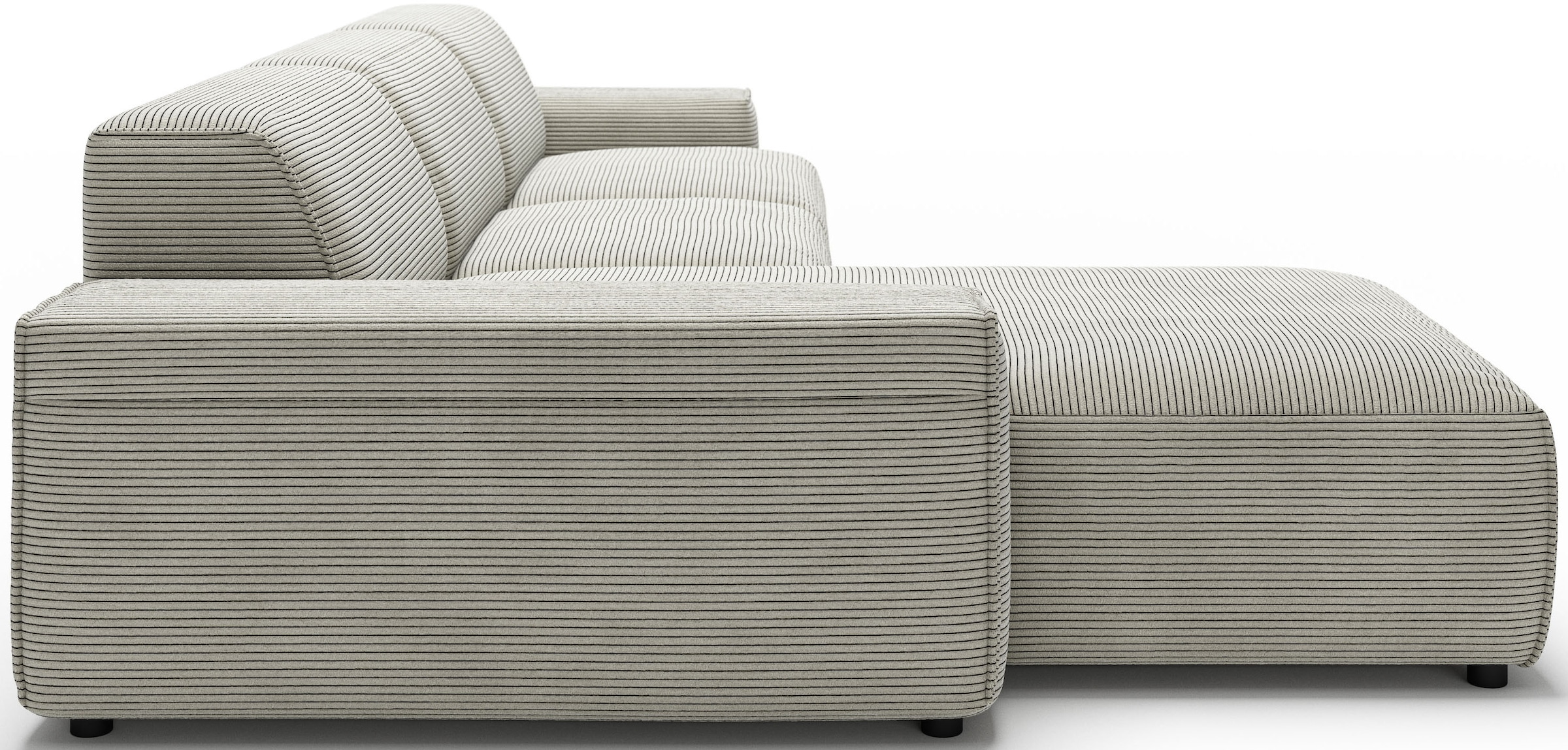 andas Ecksofa »Glimminge auch in Breitcord, Feincord, Bouclé + Easy care-Bezug«, L-Form, Breite 294, Zierkissen