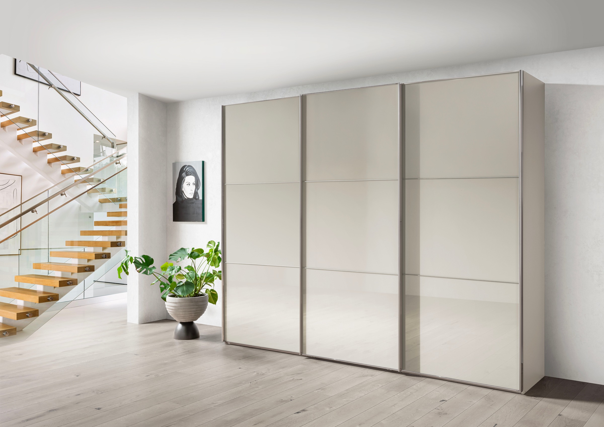 WIEMANN Schwebetürenschrank »Phoenix, Made in Germany, modernes Design, Hig günstig online kaufen