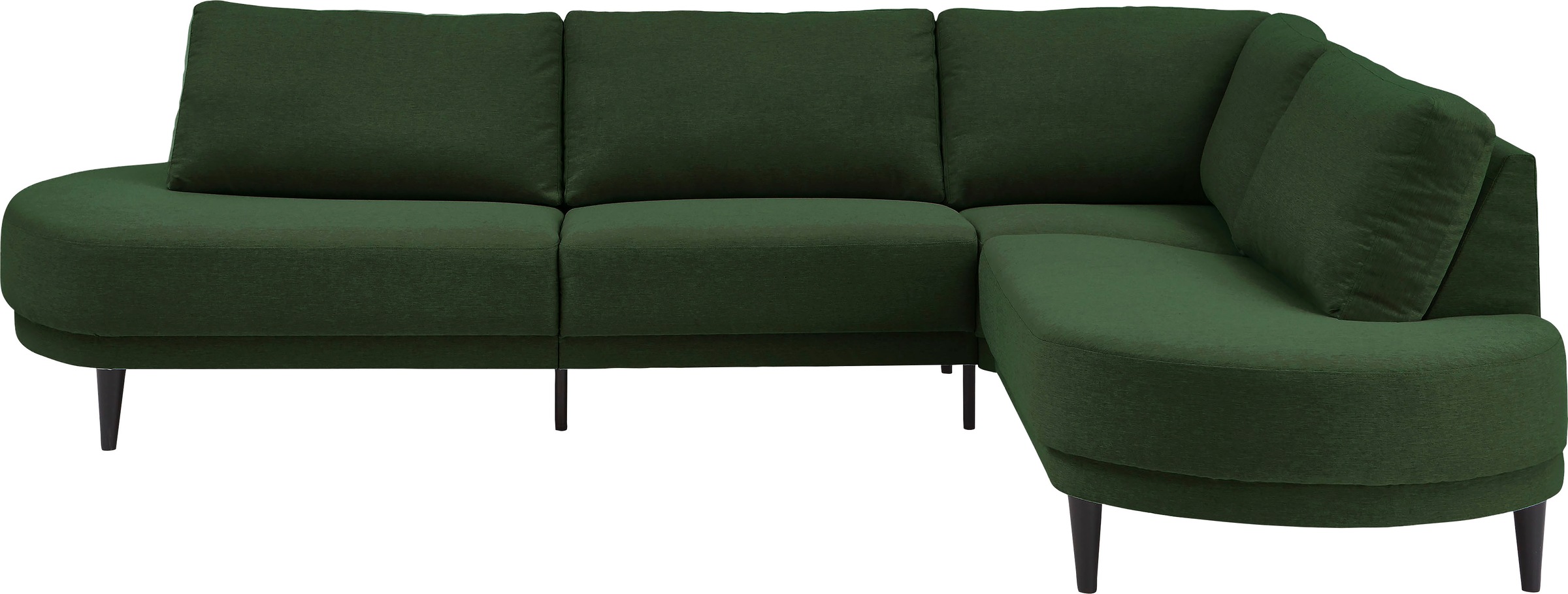 ATLANTIC home collection Ecksofa »Ronny L-Form« mit Wellenunterfederung, re günstig online kaufen