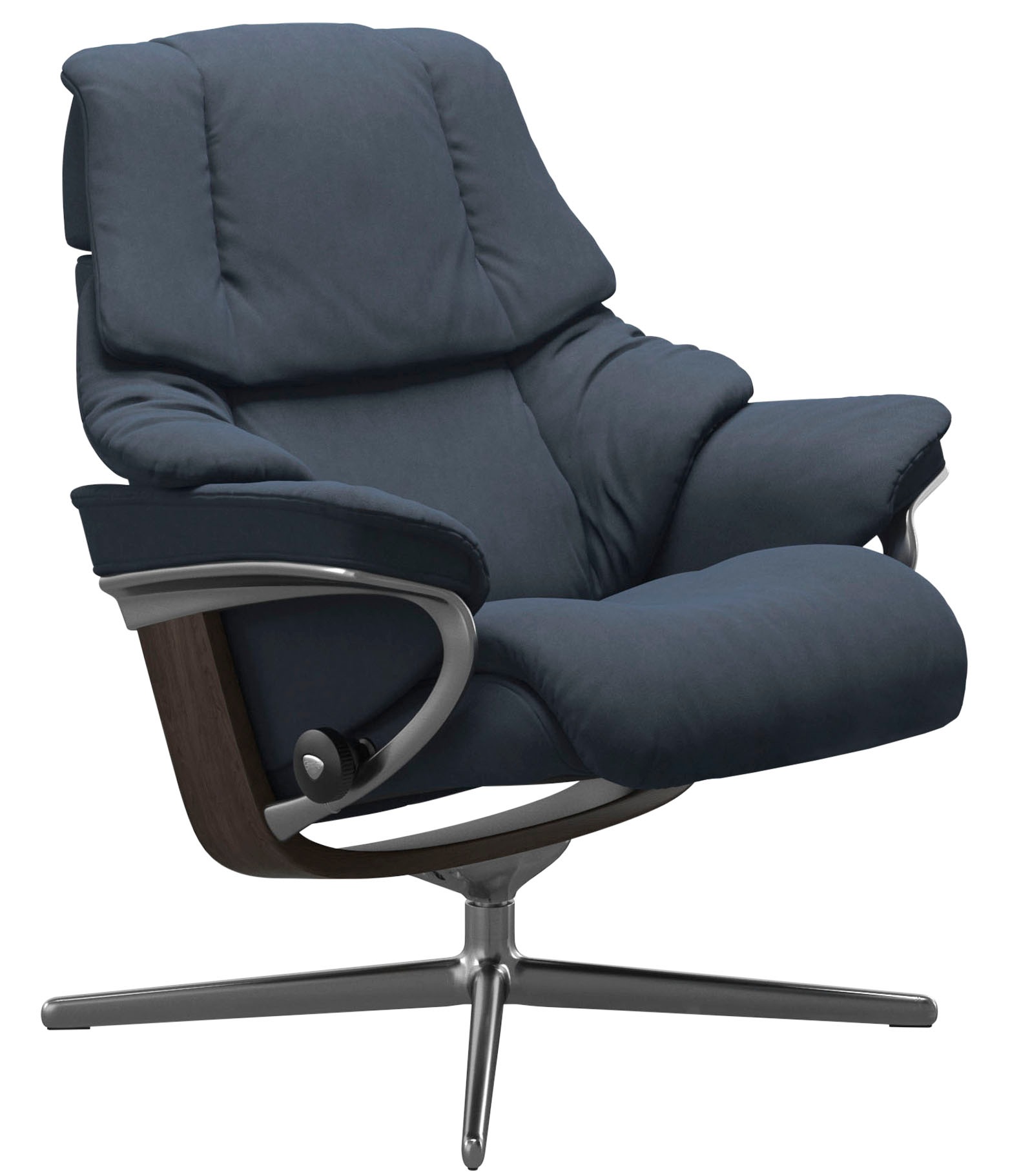 Stressless® Relaxsessel »Reno«, mit Cross Base, Größe S, M & L, Holzakzent Wenge