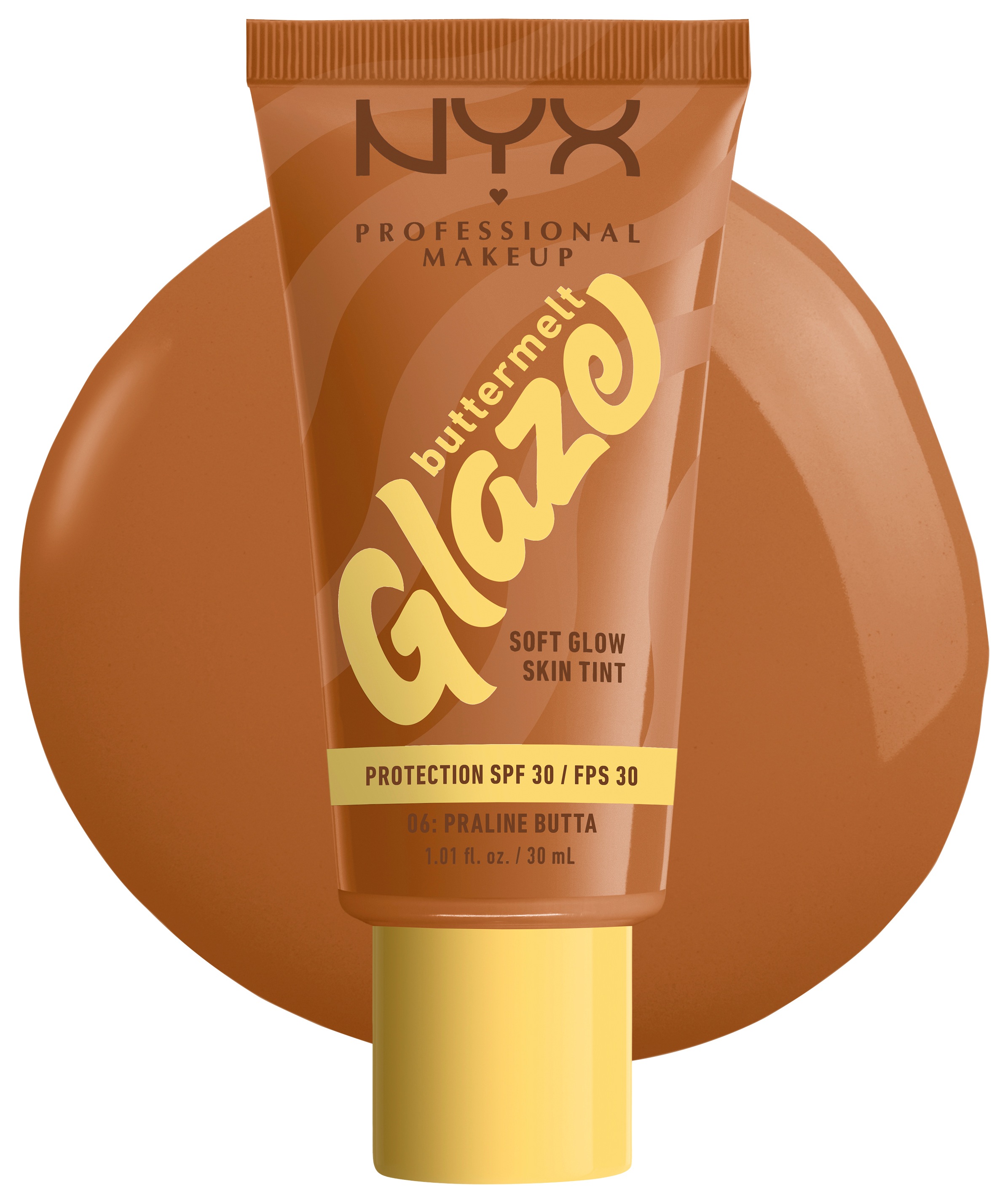 NYX Foundation »NYX Professional Makeup Buttermelt Glaze Foundation LSF 30«