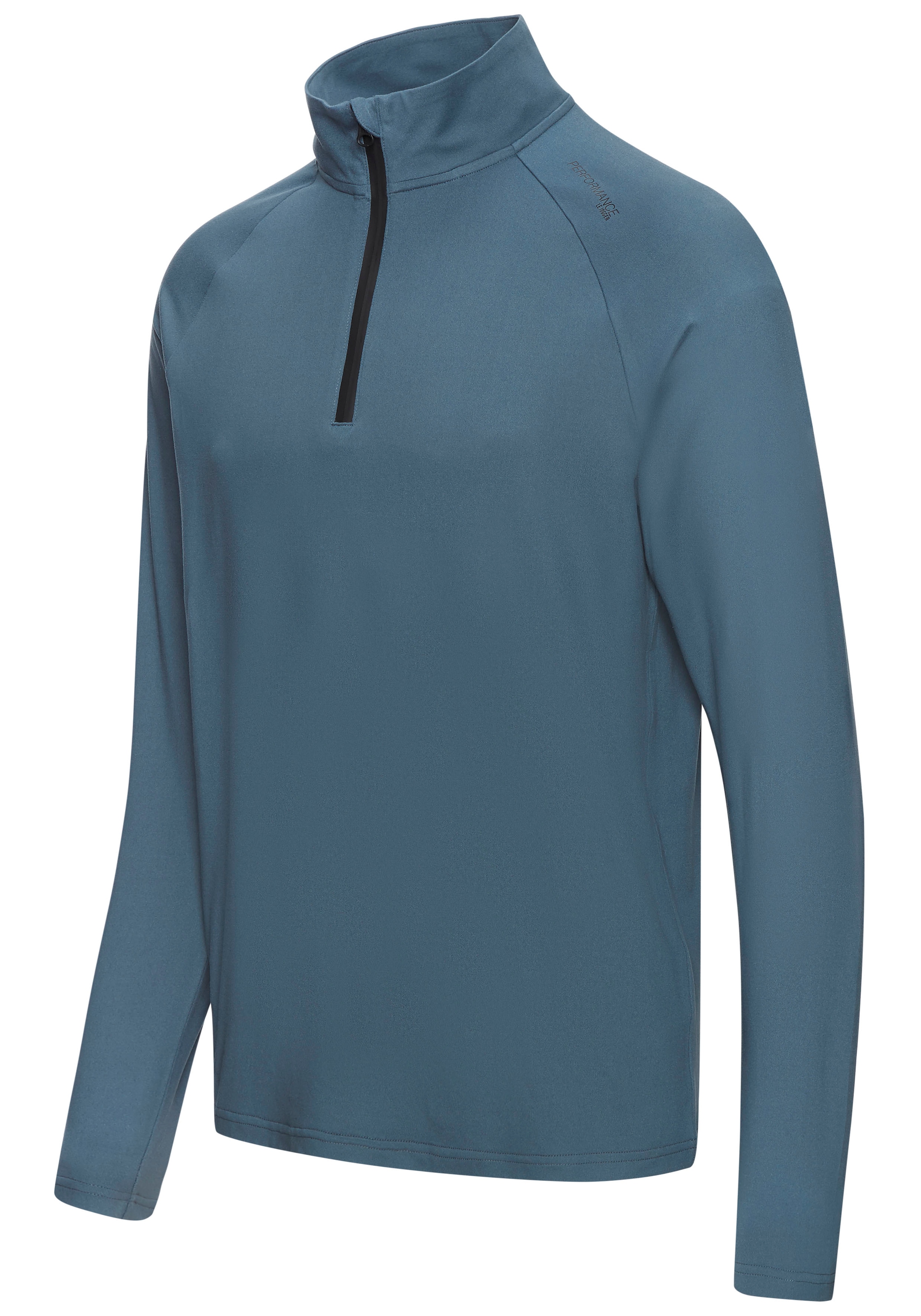 AUTHENTIC LE JOGGER Funktionsshirt mit Stehkragen und Reißverschluss