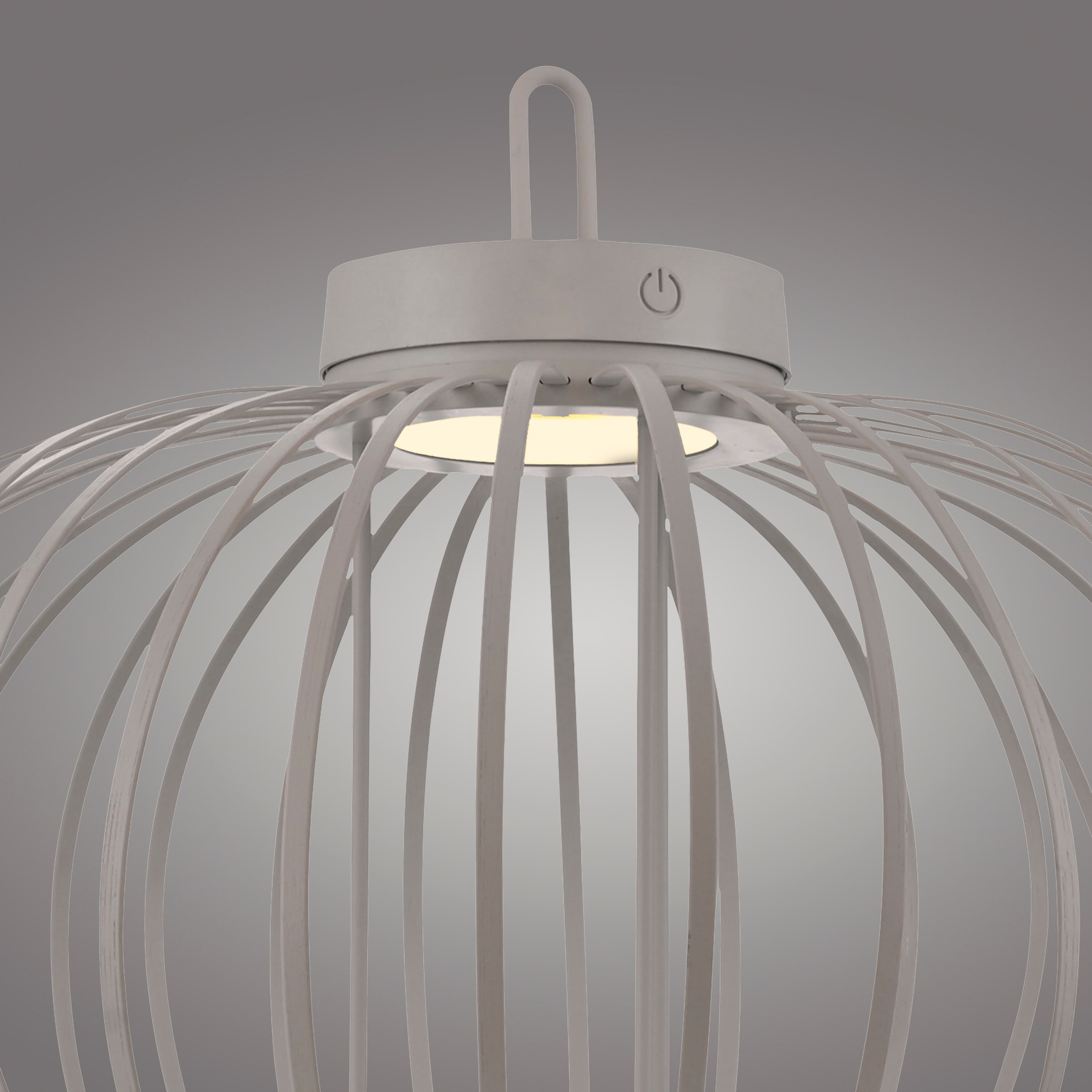 JUST LIGHT Pendelleuchte »AKUBA«, 1 flammig, Leuchtmittel LED-Modul | LED fest integriert, Akkuleuchte