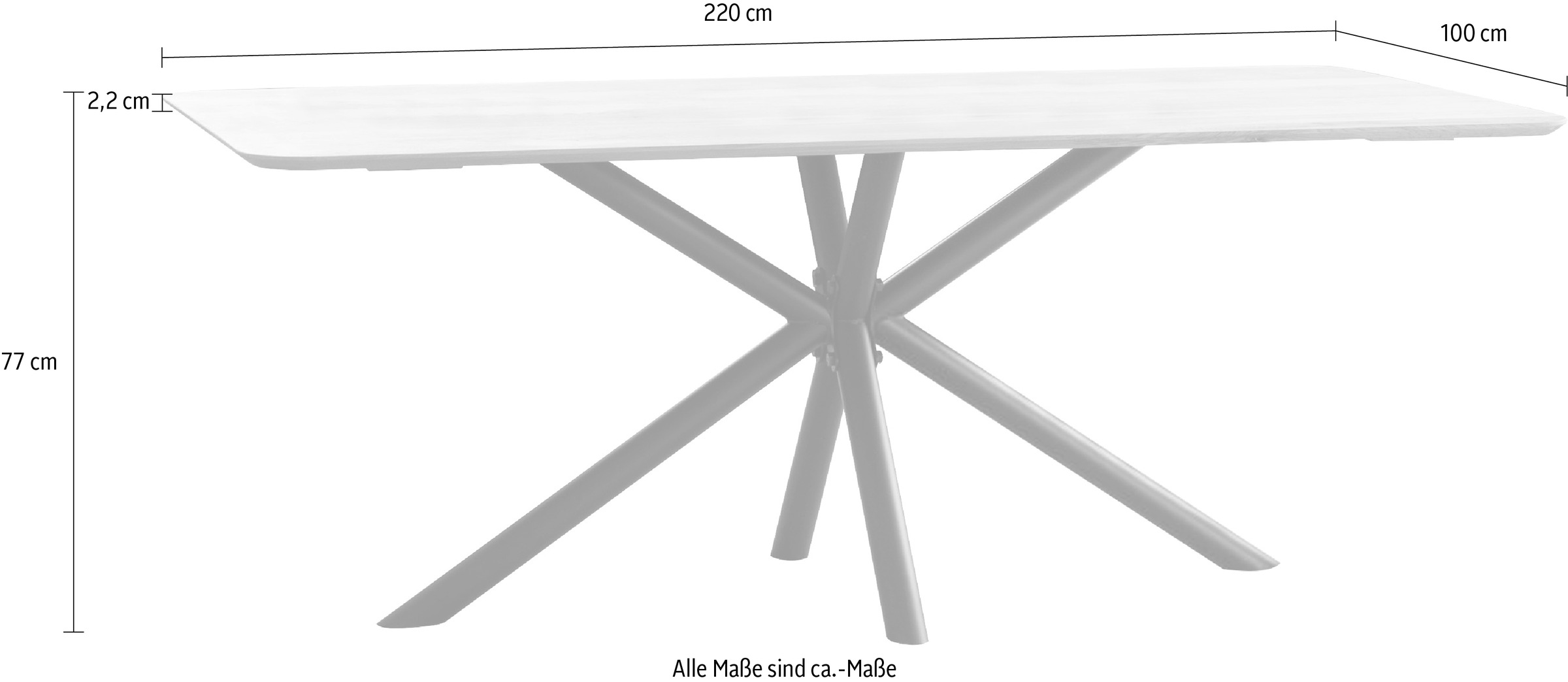 4. Bild von Home affaire Esstisch