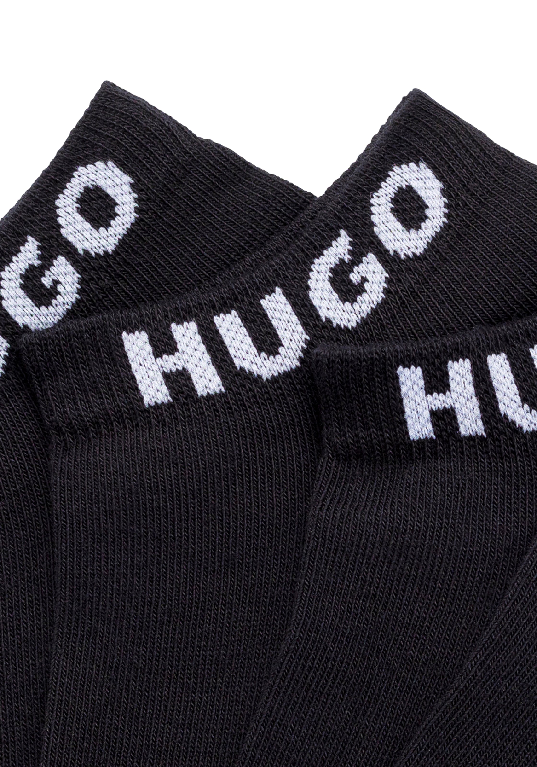 HUGO Underwear Freizeitsocken »3P AS UNI CC« Packung, 3er,  mit Logostickerei