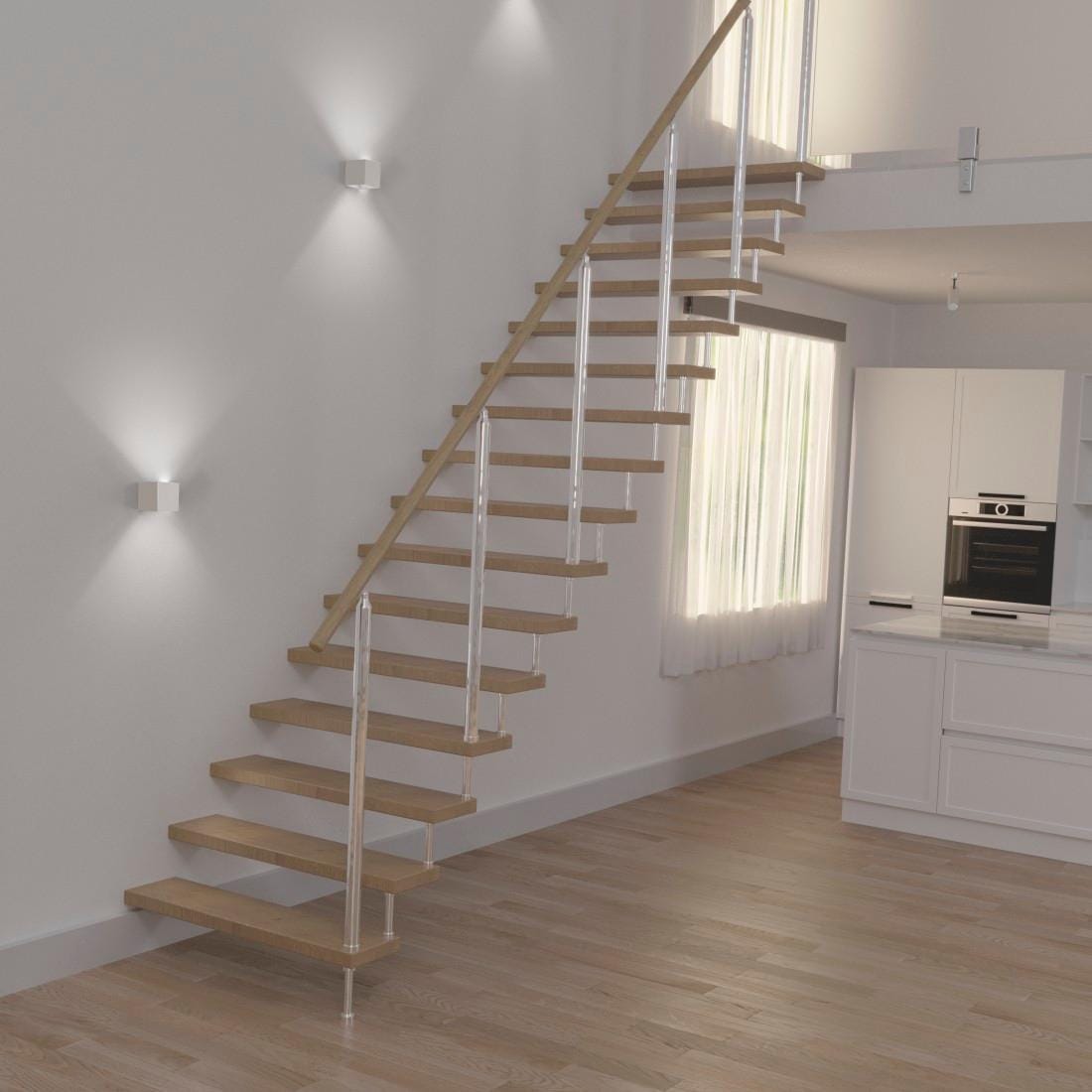 Hama LED Wandleuchte »LED Wandleuchte, WLAN Wandlampe für innen/außen Außenlampe IP 44«, Lizenziert von/durch: Amazon