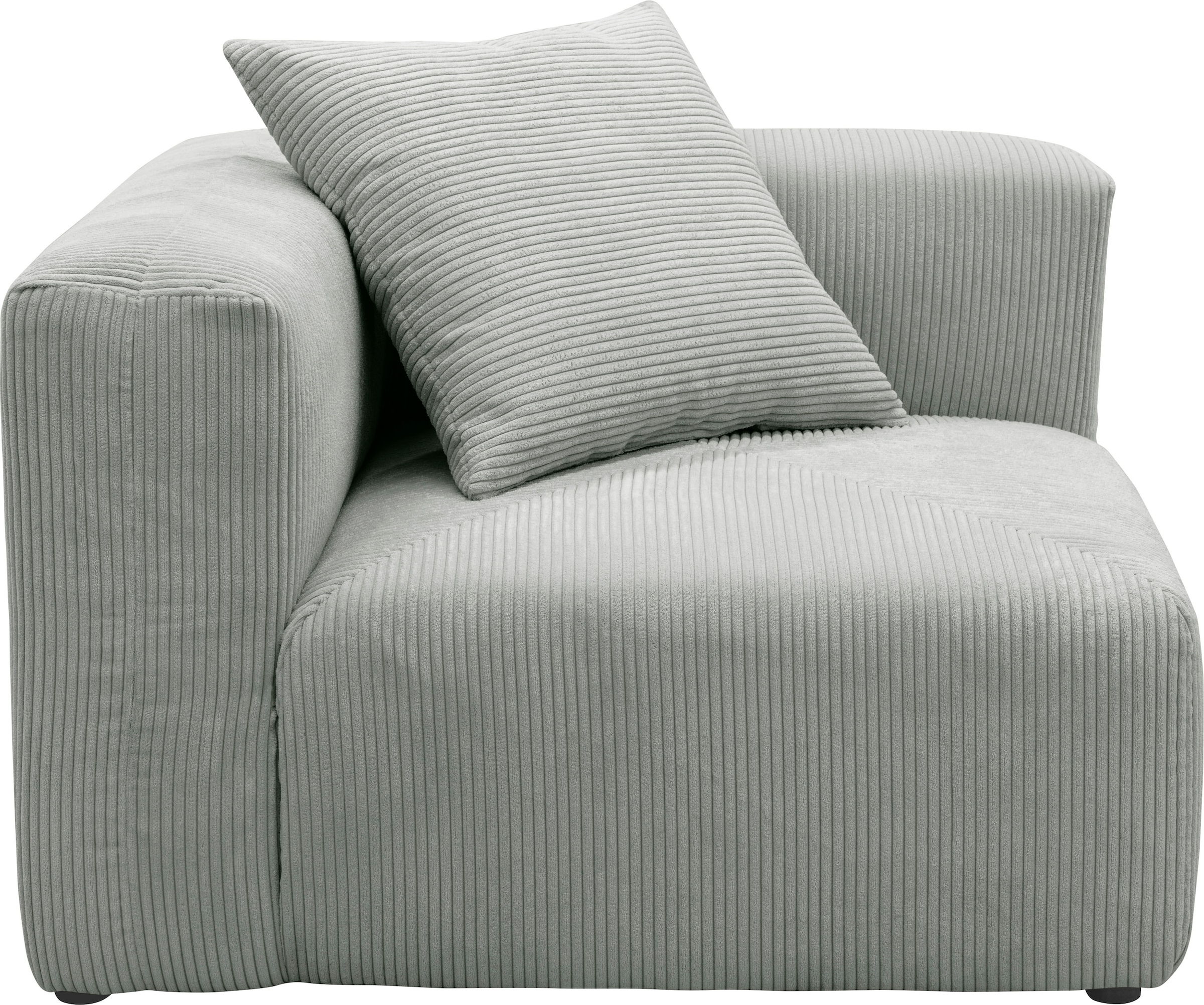 Home affaire Sofa-Eckelement »Gerrid« Cord-Bezug, Modul-Eckelement, auch ei günstig online kaufen