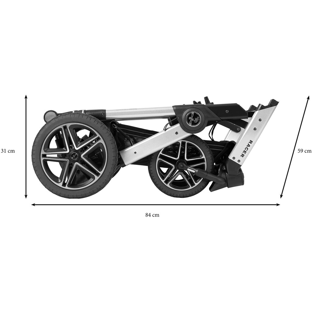 Hartan Kombi-Kinderwagen »Racer GTX«, 22 kg