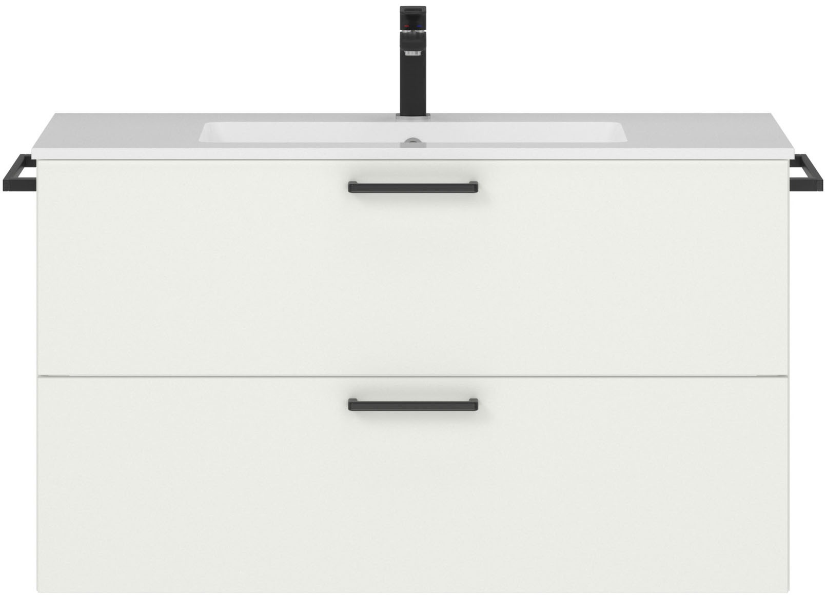 nobilia® Waschtisch-Set »Tolvina«, (1 St., vormontiert, mit Soft-Close), in günstig online kaufen