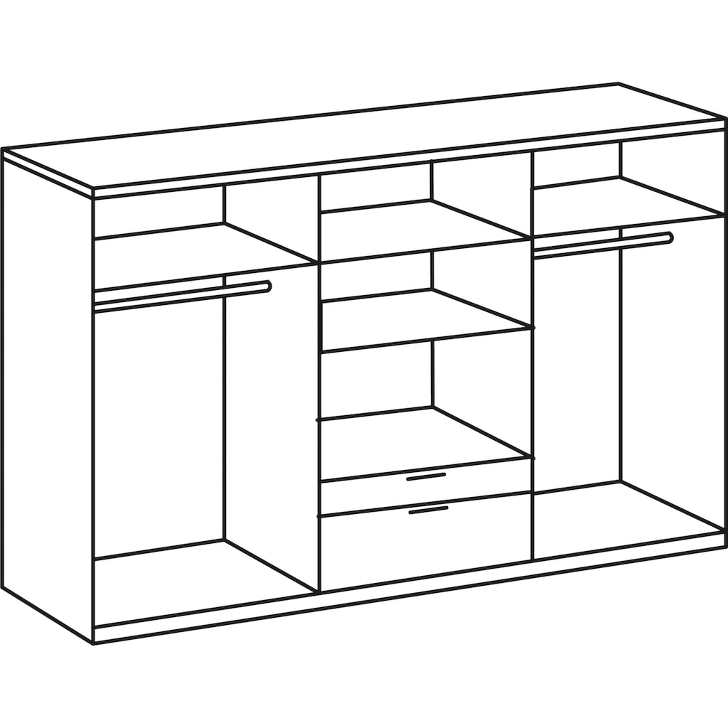 Wimex Kleiderschrank »New York«, wahlweise 208 oder 236cm hoch