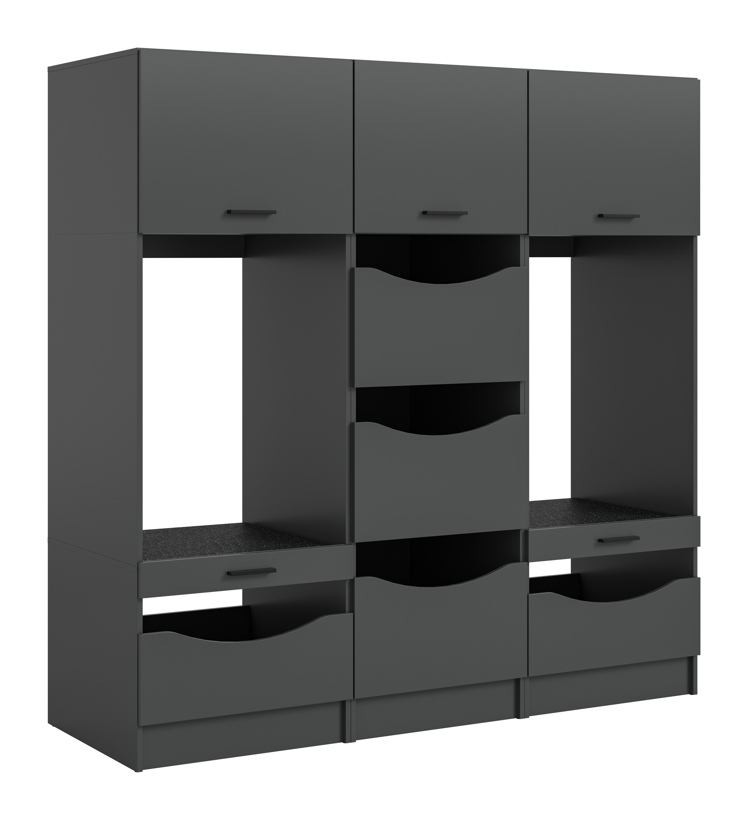 welltime Badmöbel-Set »FALAS, TOPSELLER!, 3-teilig, Hauswirtschaftsraum Set günstig online kaufen