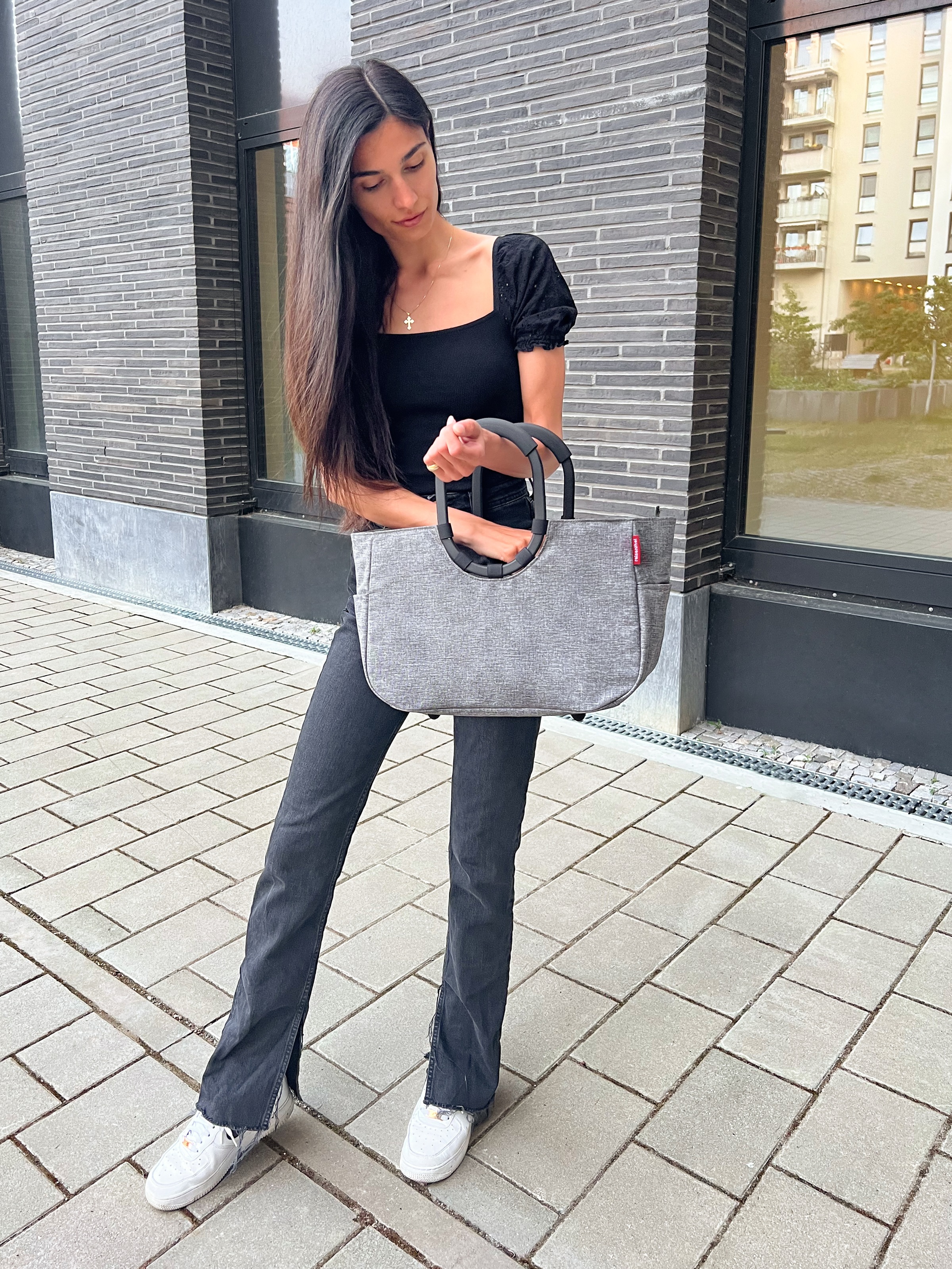 REISENTHEL® Einkaufsshopper »loopshopper M« Herausnehmbare Innentasche, Standfüße, Innentasche Reißverschluss