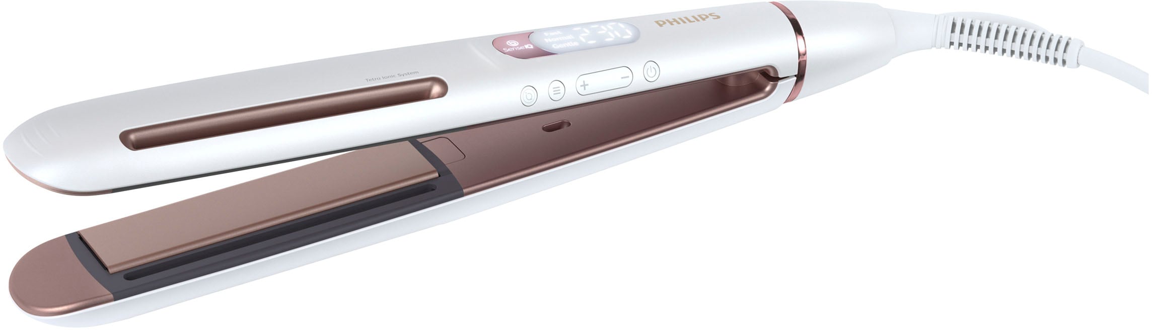 Philips Glätteisen »Prestige BHS830/00« Keramik-Beschichtung mit SenseIQ Technologie, Tetra Ionic System und 3 Styling-Modi