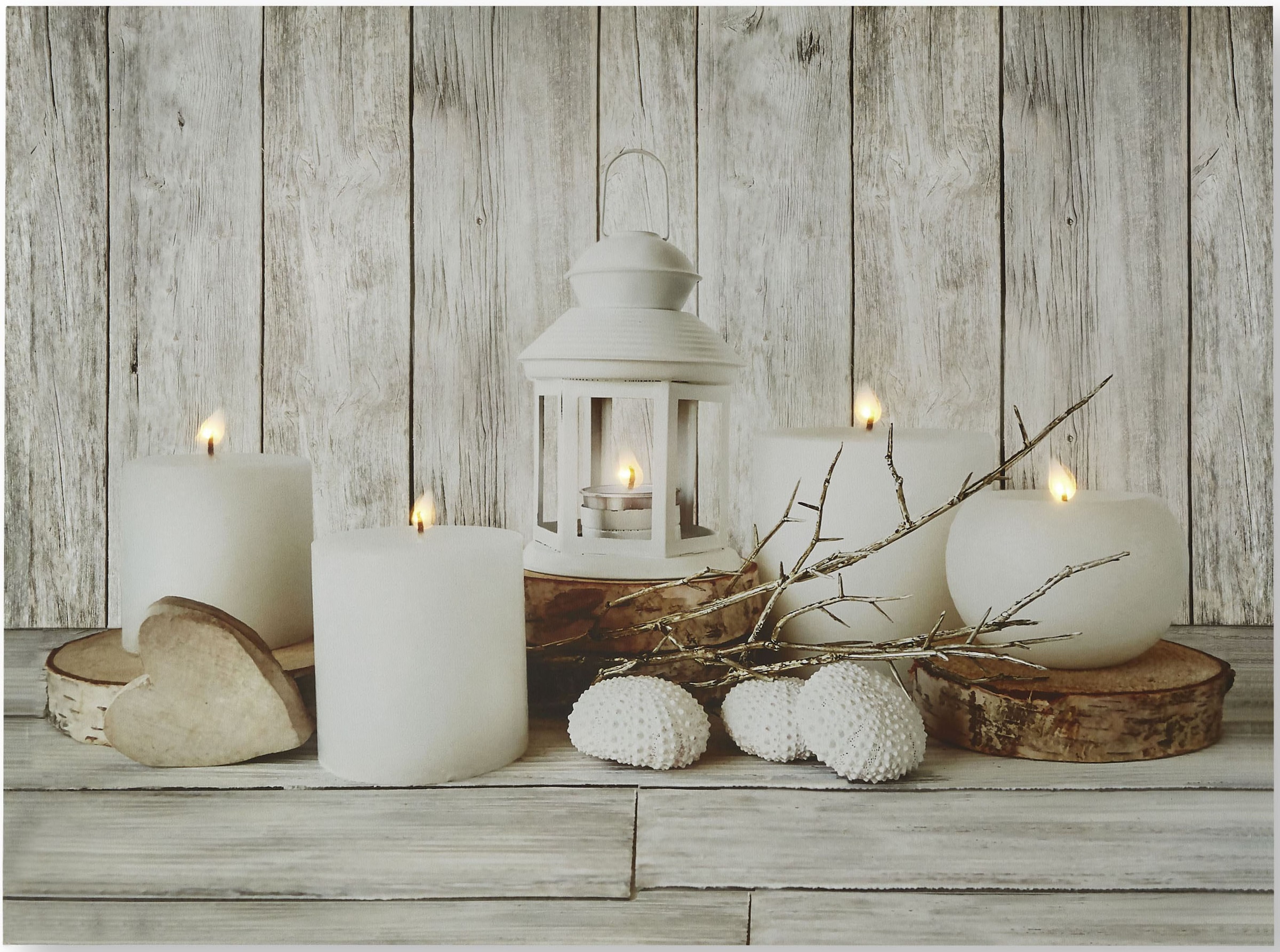Art for the home LED-Bild »LED - Coastal Treasures«, (1 St.)
