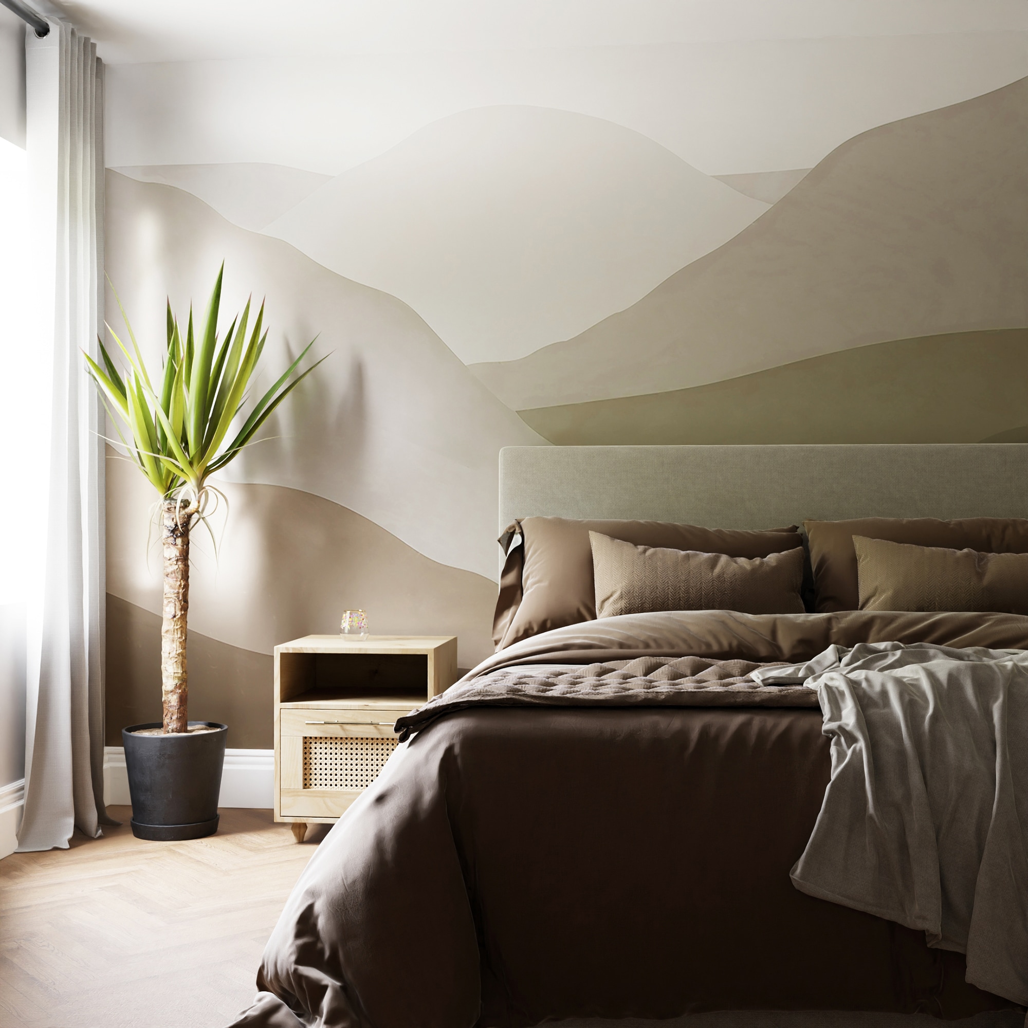 Art for the home Fototapete »Horizontlandschaft«, Motiv, Design Tapeten günstig online kaufen