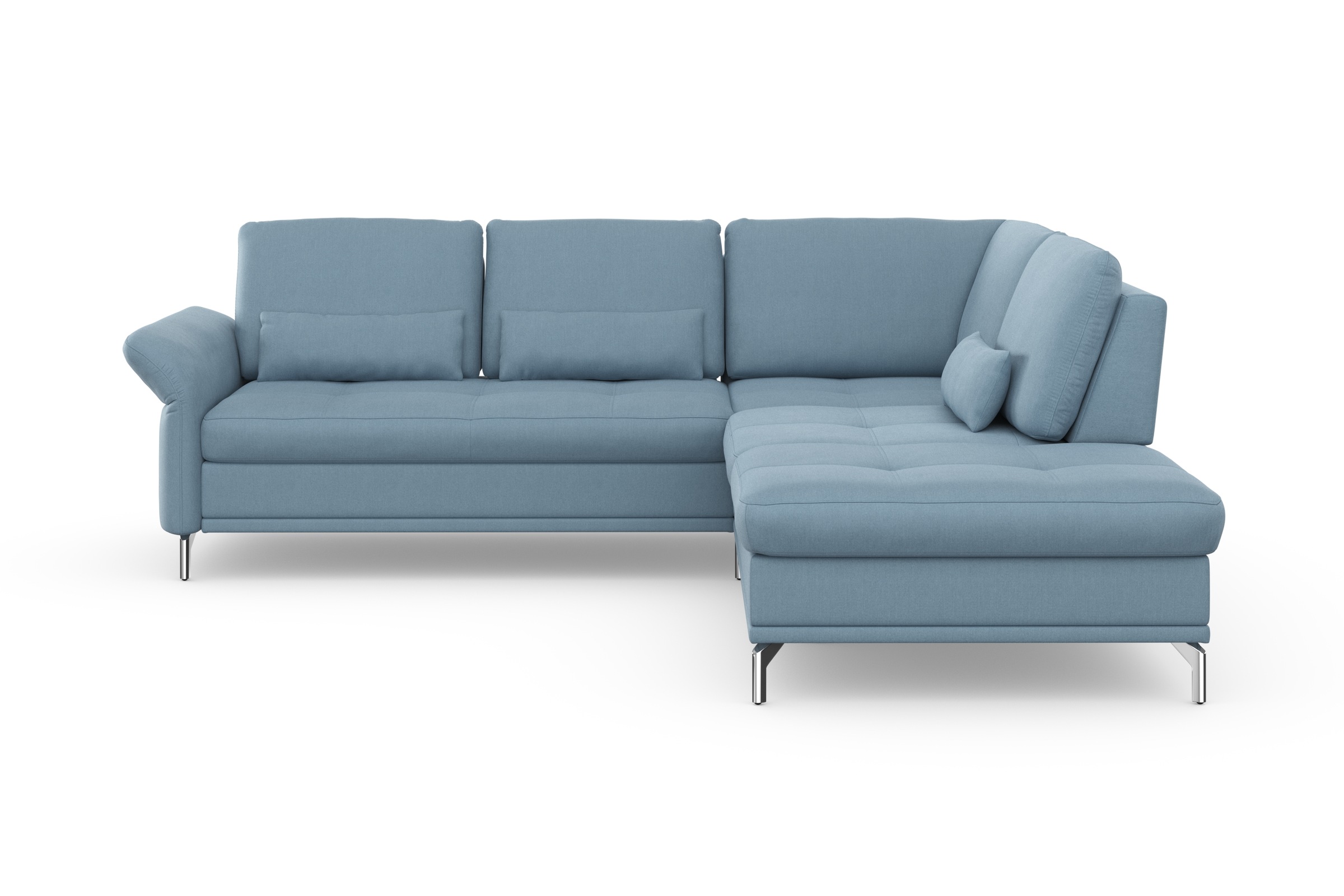 Home affaire Ecksofa »Palm Beach L-Form« Federkern, mit Sitztiefenverstellu günstig online kaufen