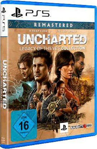 2. Bild von PlayStation 5 PlayStation-Controller »Dualsense red + Uncharted«