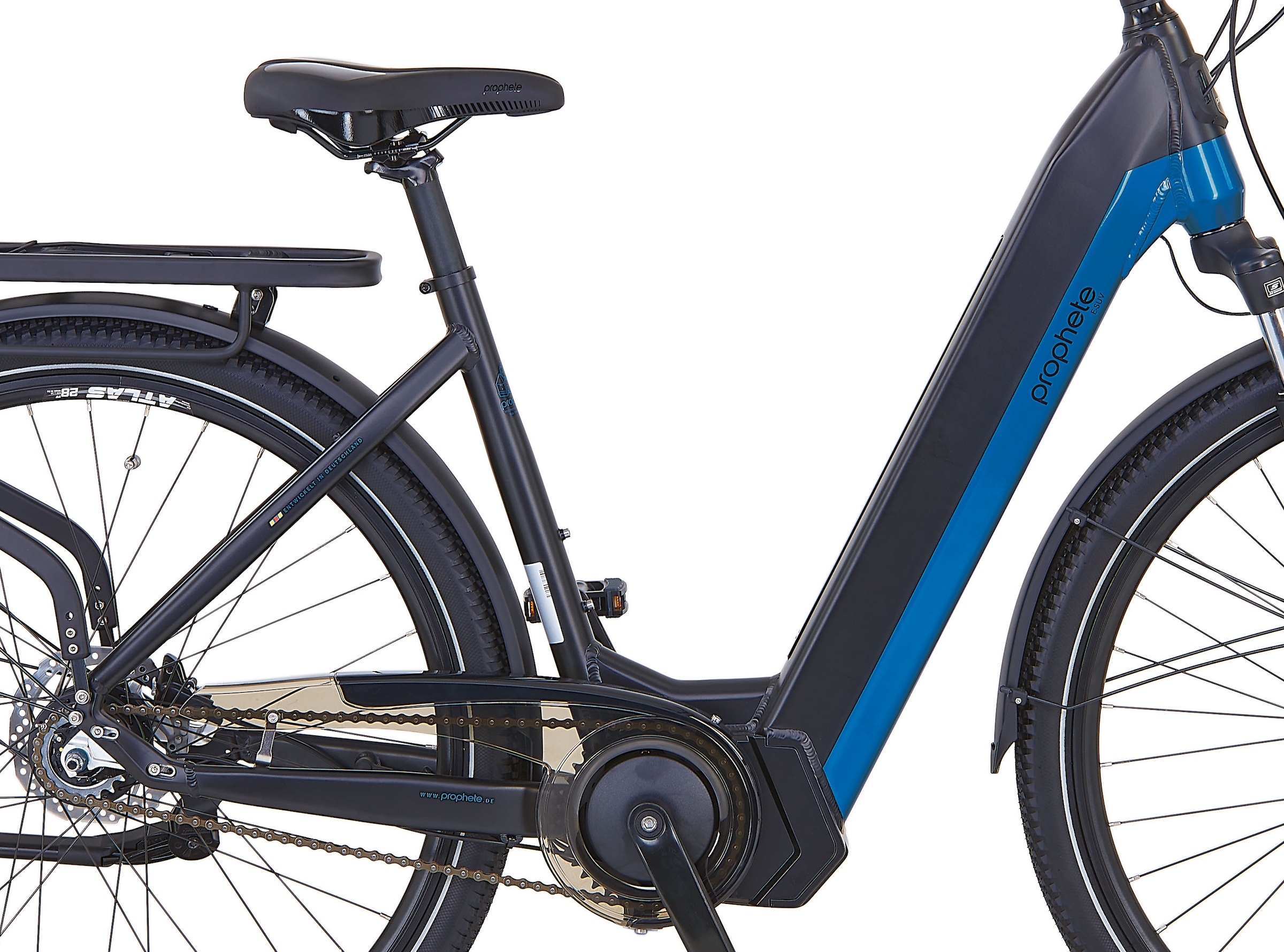 Prophete E-Bike »Geniesser eSUV«, 7 Gang, Shimano, Nexus, Mittelmotor 250 W, Pedelec, Elektrofahrrad für Damen u. Herren, Cityrad