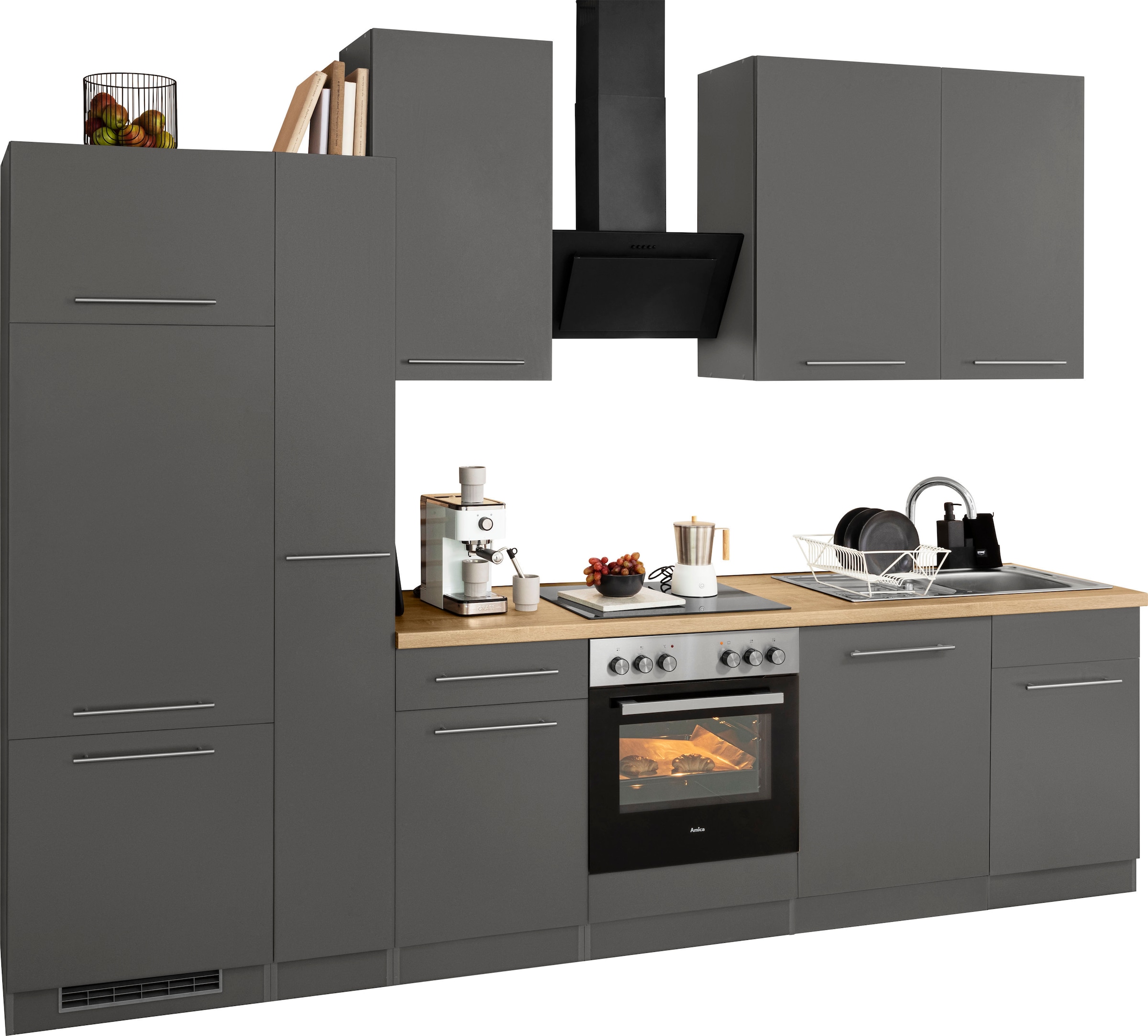 wiho Küchen Küchenzeile »Unna«, ohne 310 Breite kaufen cm E-Geräte, online