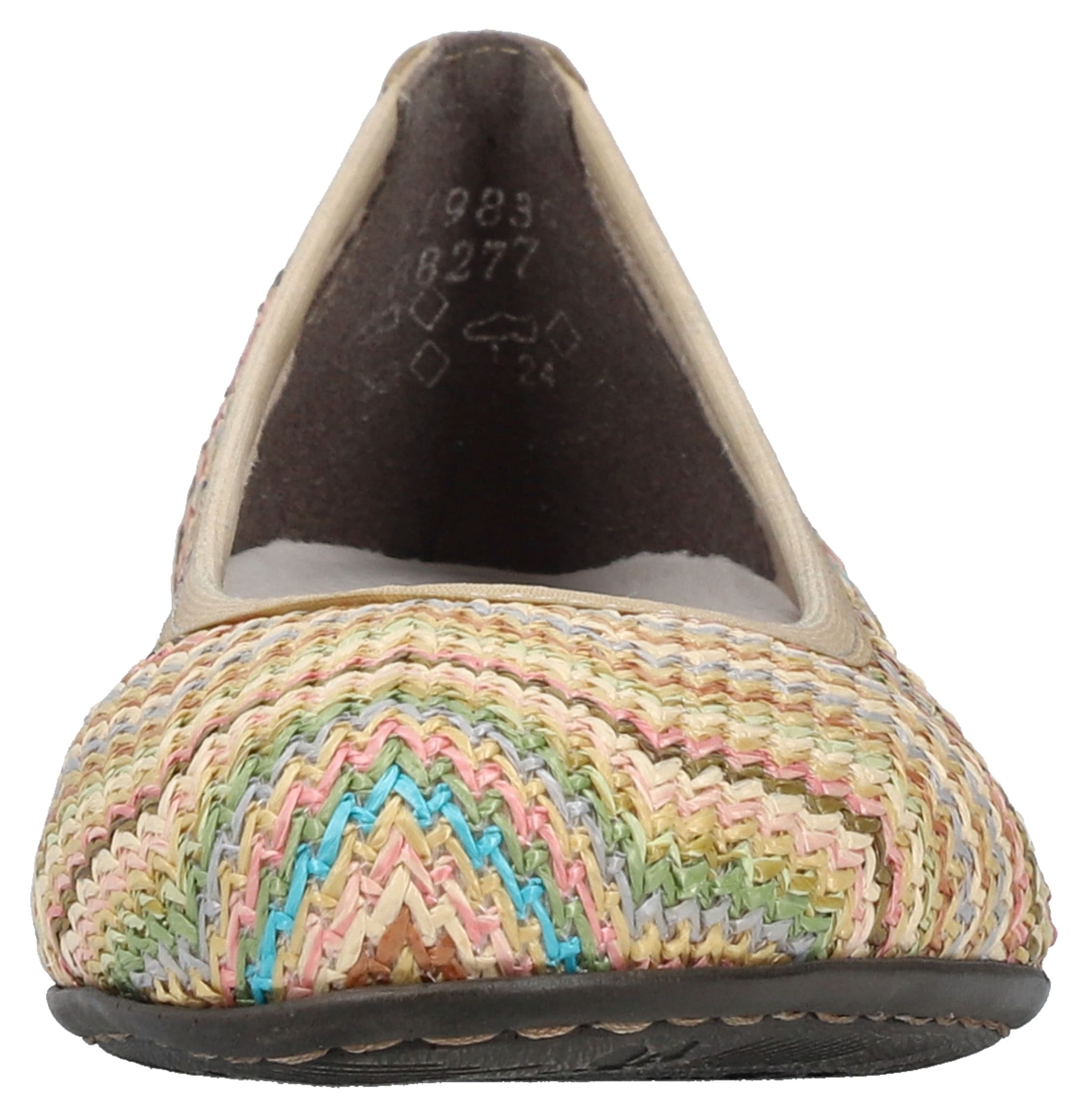 Rieker Ballerina, Slipper, Schlupfschuh, Pumps mit weicher Innensohle