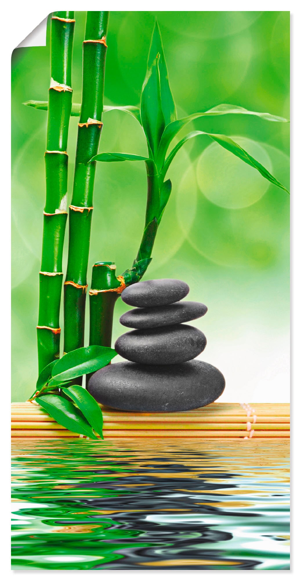 Artland Wandbild »Spa Konzept Zen Basaltsteine«, Zen, (1 St.), als Leinwand günstig online kaufen