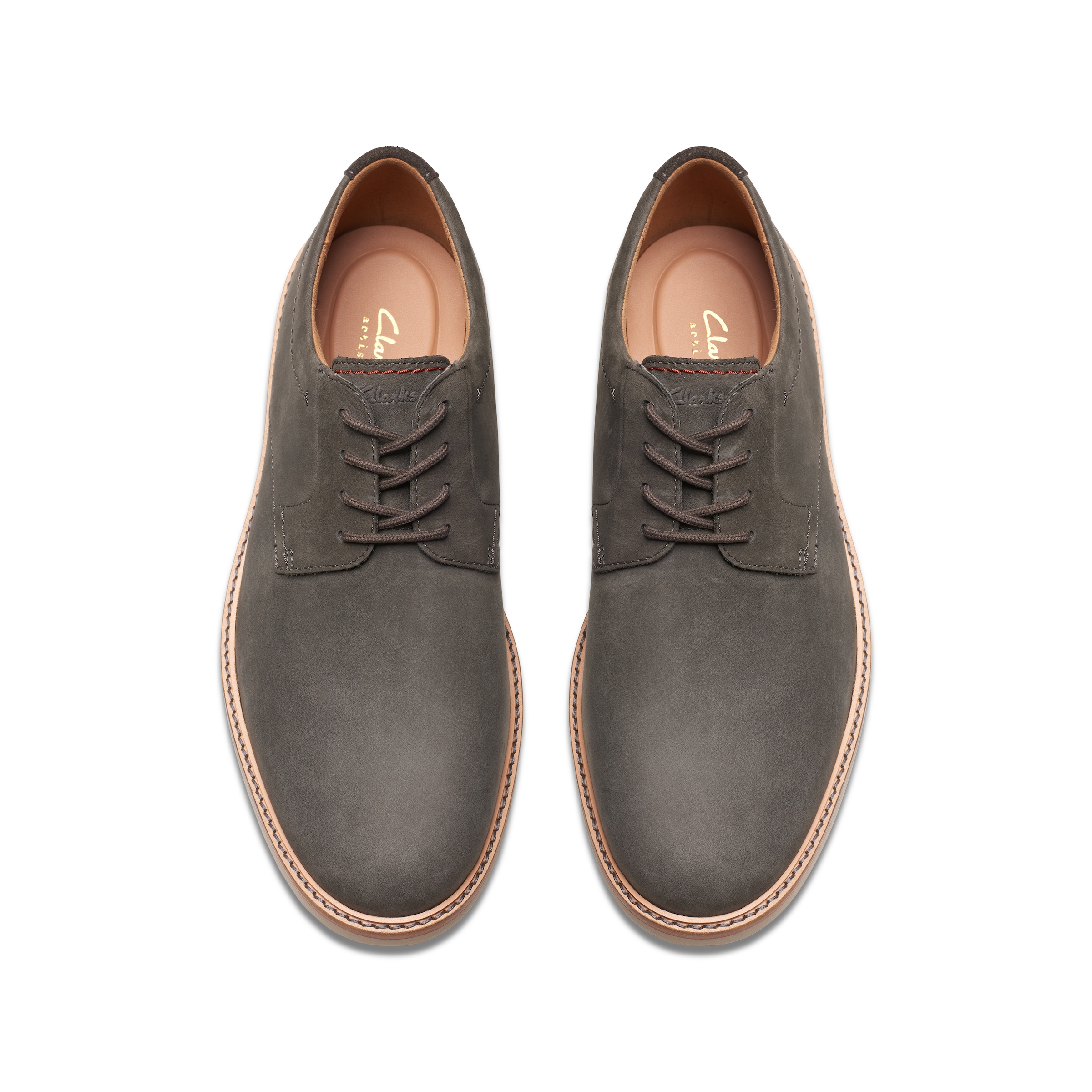 Clarks Schnürschuh »Atticus LTLace«, Hybrid Sneaker, Business Schnürschuh mit sportiver Laufsohle