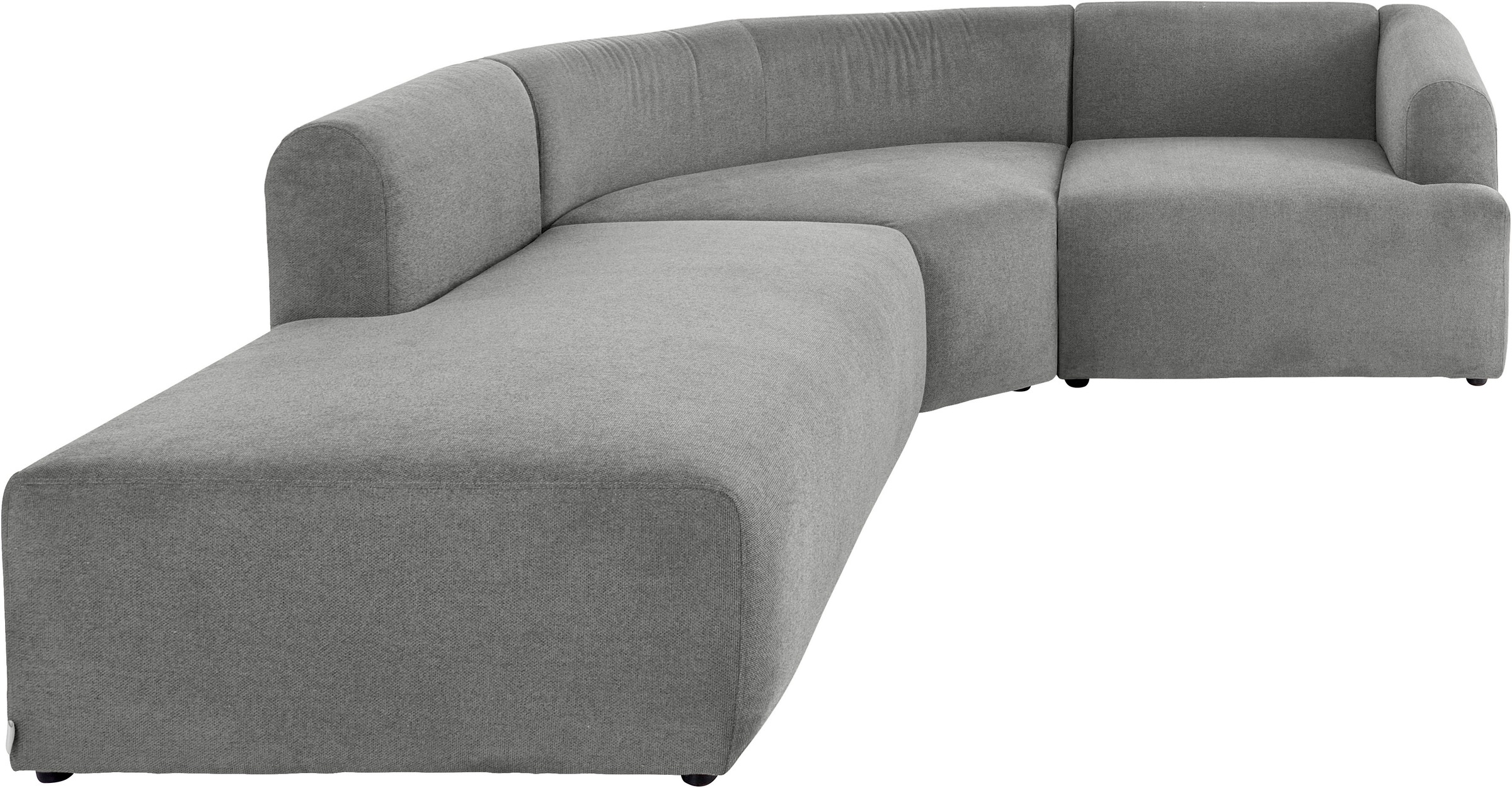 LeGer Home by Lena Gercke Ecksofa »LYZA L-Form links/rechts, Modularsofa, Maße B/T/H: 211/267/74 cm« als Modul oder separat verwendbar, für individuelle Zusammenstellung