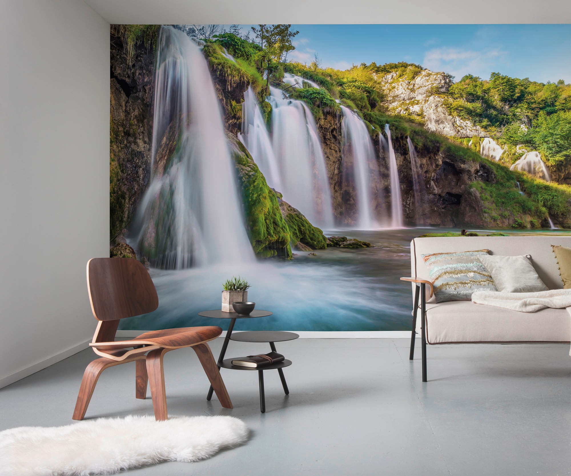 Komar Fototapete »Vlies - Downfall - Größe 368 x 248 cm« bedruckt glatt Woh günstig online kaufen