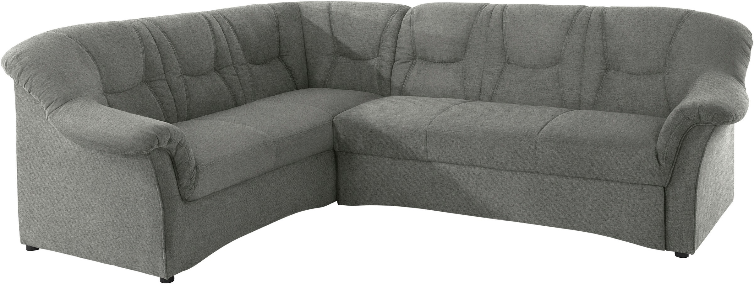 DOMO collection Ecksofa »Sarafina zeitlos und komfortabel, optional mit Federkern, L-Form«, wahlweise mit Bettfunktion
